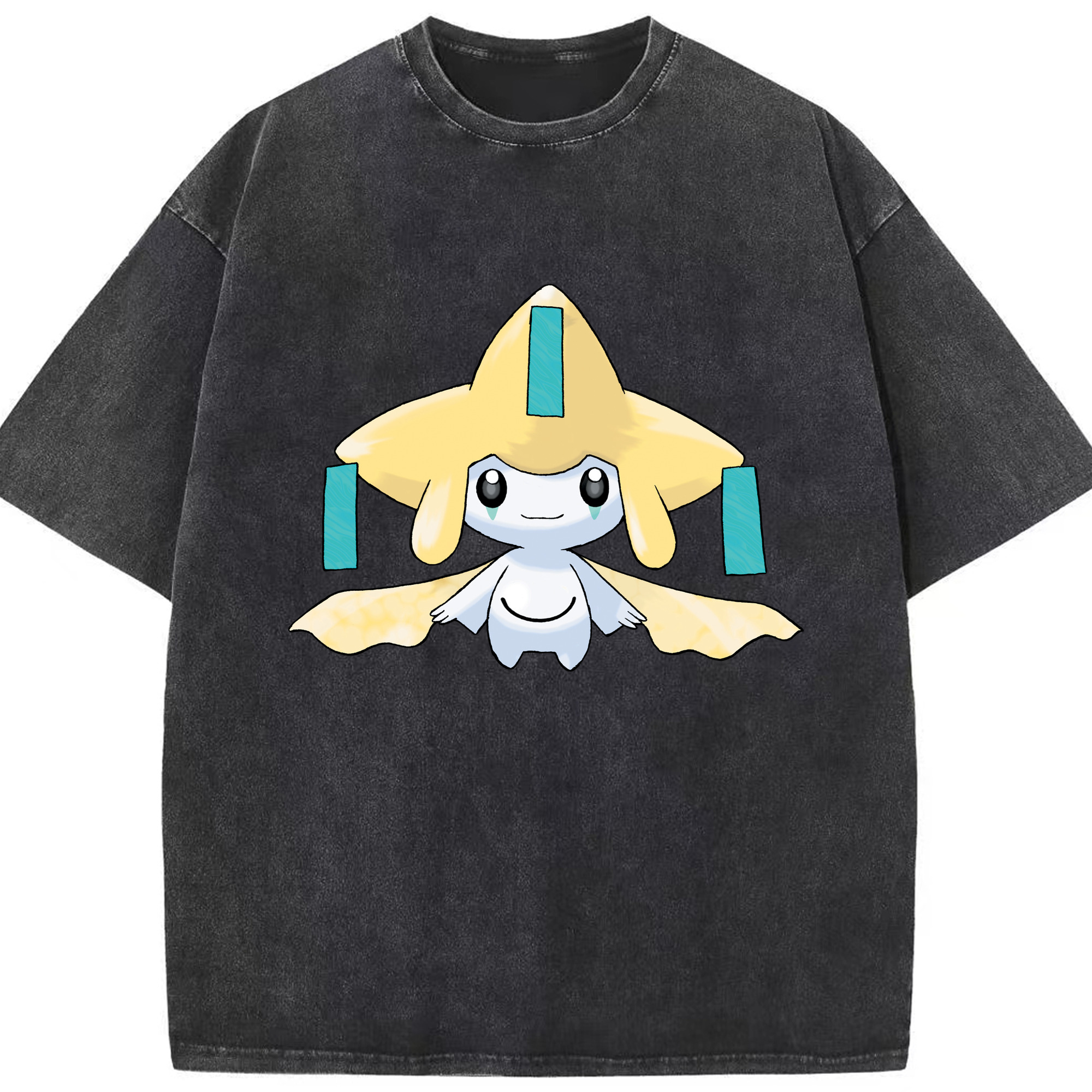 （画像用） ポケットモンスター Pokémon 綿100% ヴィンテージ風 半袖Tシャツ（フロントプリント）