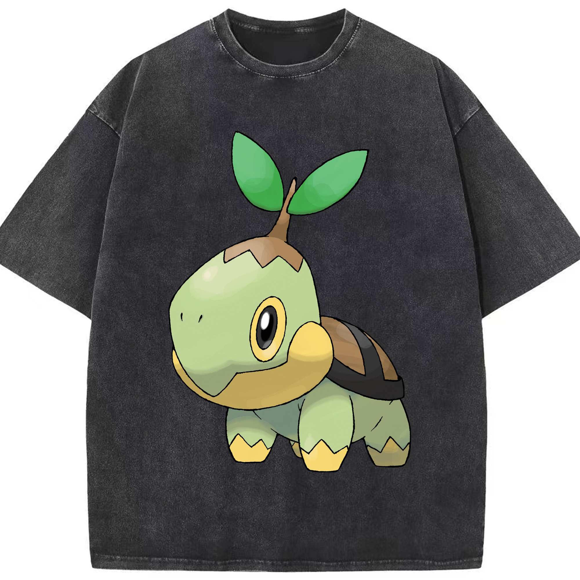 （画像用） ポケットモンスター Pokémon 綿100% ヴィンテージ風 半袖Tシャツ（フロントプリント）