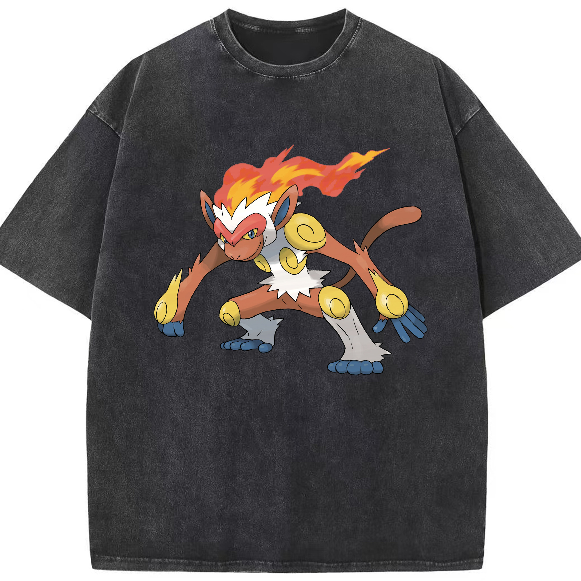 （画像用） ポケットモンスター Pokémon 綿100% ヴィンテージ風 半袖Tシャツ（フロントプリント）