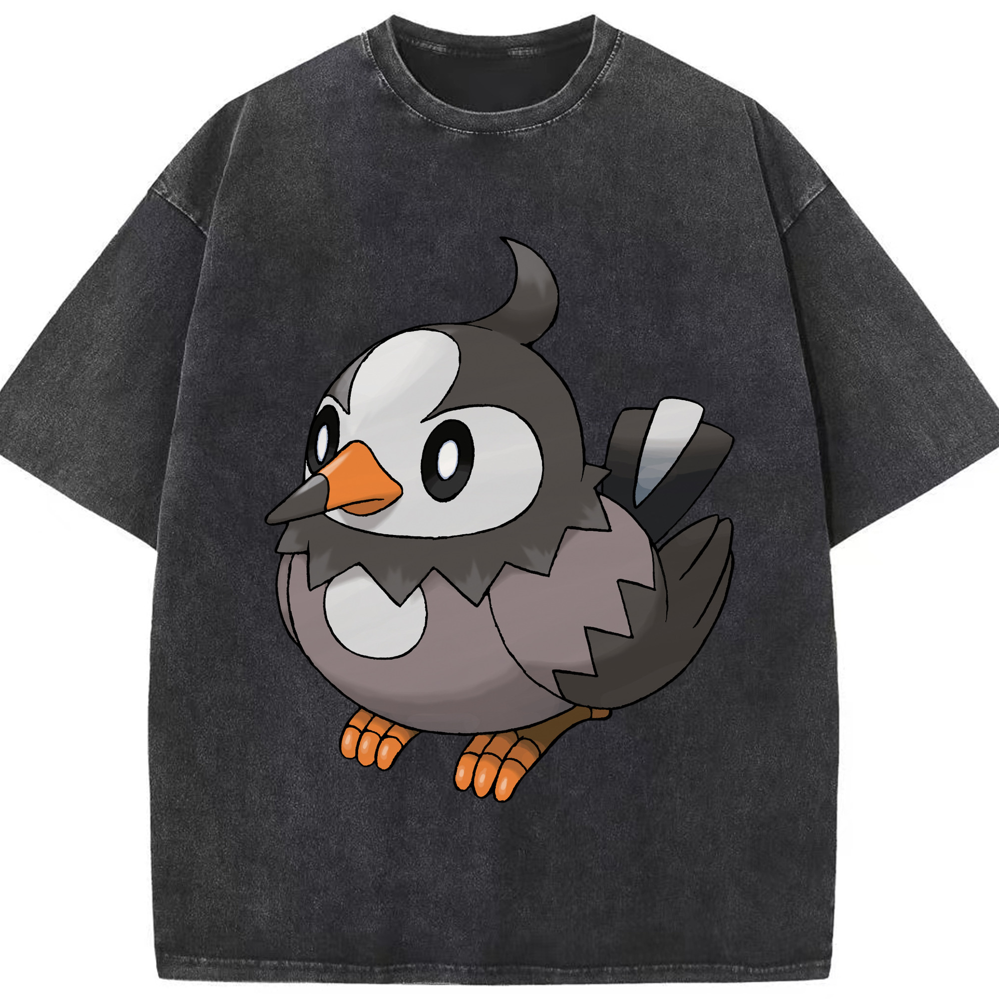 （画像用） ポケットモンスター Pokémon 綿100% ヴィンテージ風 半袖Tシャツ（フロントプリント）