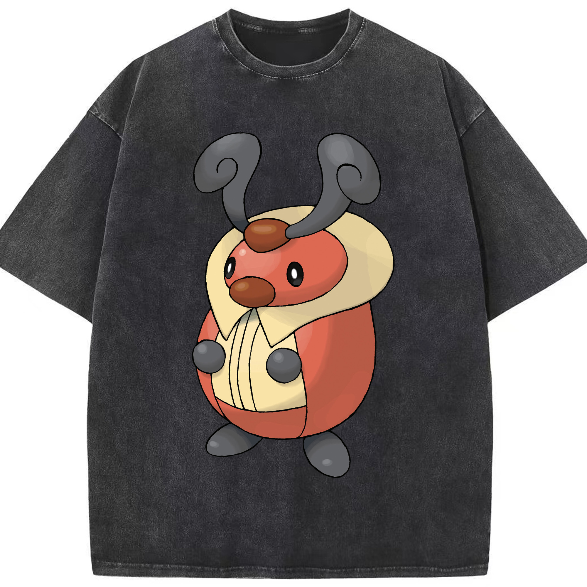 （画像用） ポケットモンスター Pokémon 綿100% ヴィンテージ風 半袖Tシャツ（フロントプリント）