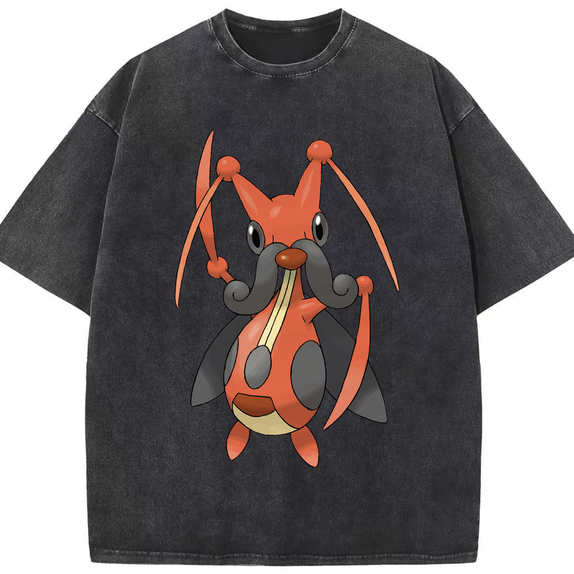 （画像用） ポケットモンスター Pokémon 綿100% ヴィンテージ風 半袖Tシャツ（フロントプリント）