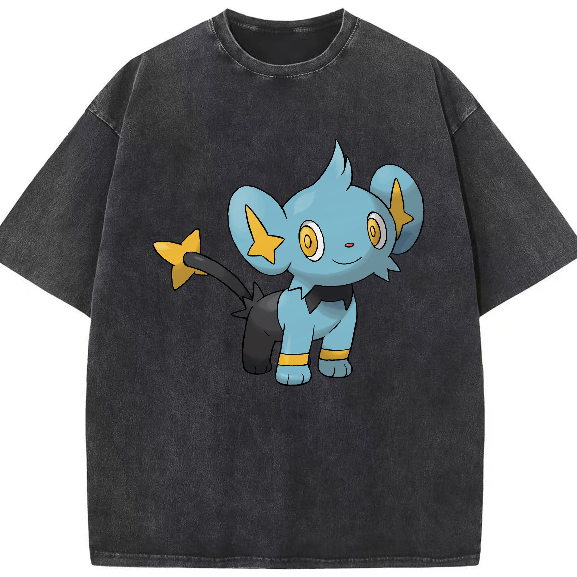 （画像用） ポケットモンスター Pokémon 綿100% ヴィンテージ風 半袖Tシャツ（フロントプリント）