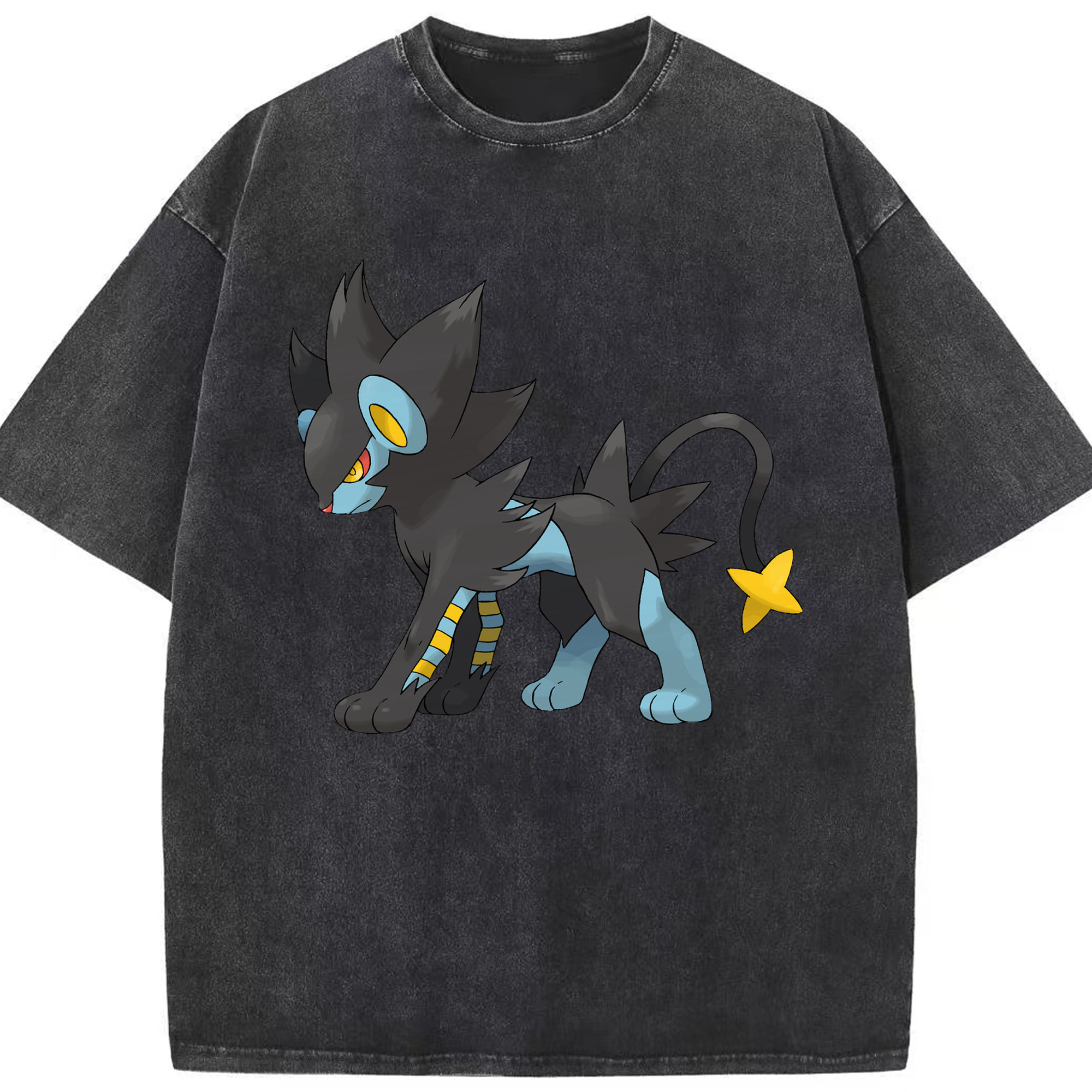（画像用） ポケットモンスター Pokémon 綿100% ヴィンテージ風 半袖Tシャツ（フロントプリント）