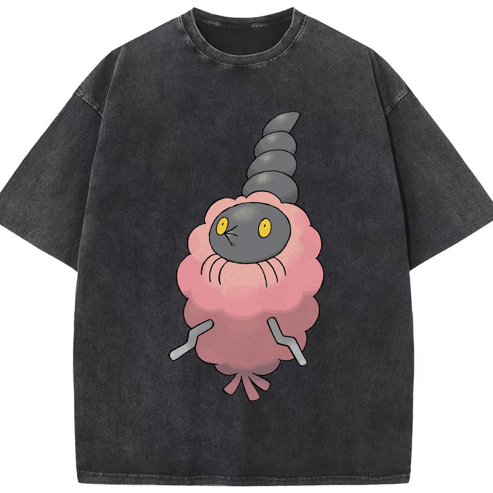 （画像用） ポケットモンスター Pokémon 綿100% ヴィンテージ風 半袖Tシャツ（フロントプリント）