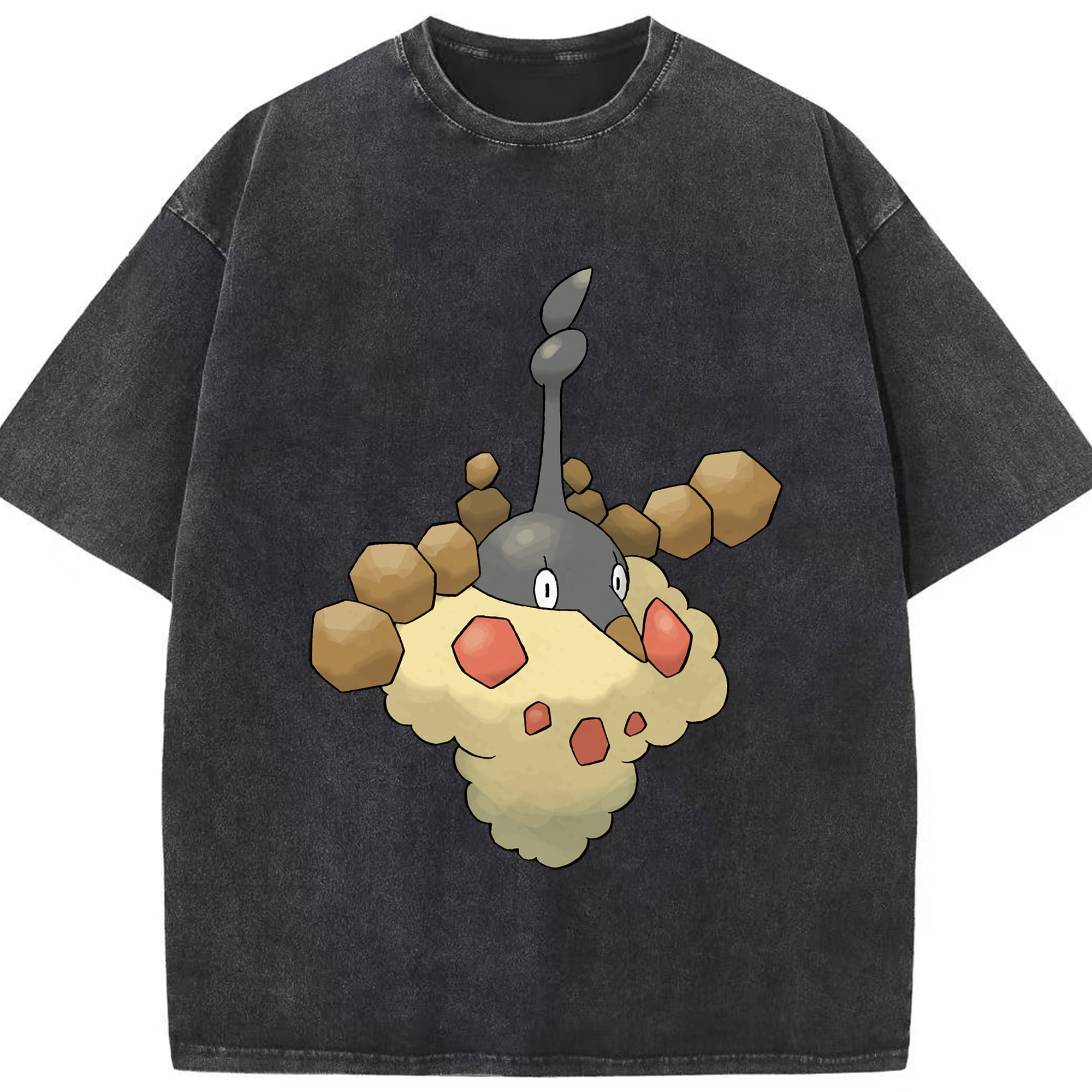 （画像用） ポケットモンスター Pokémon 綿100% ヴィンテージ風 半袖Tシャツ（フロントプリント）