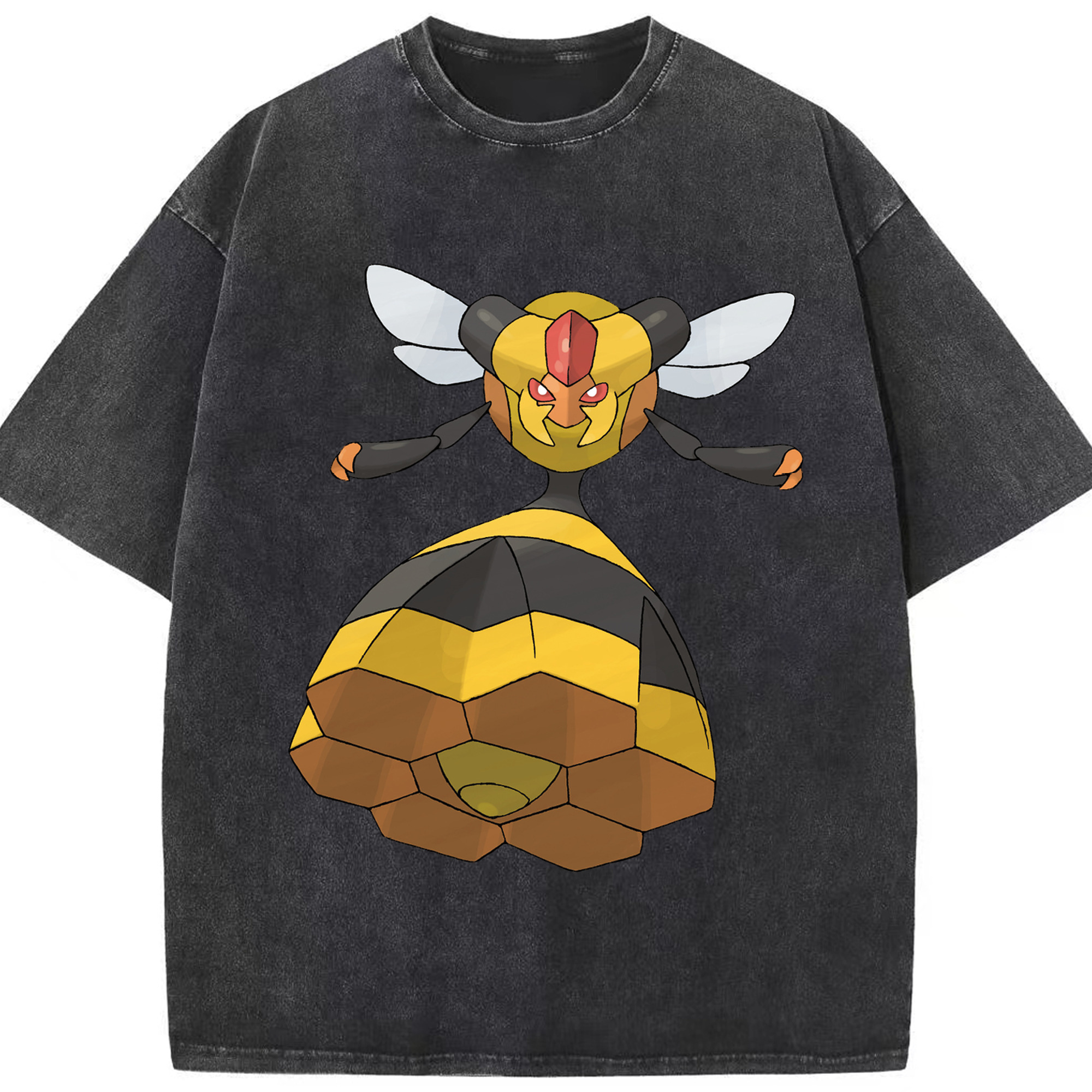 （画像用） ポケットモンスター Pokémon 綿100% ヴィンテージ風 半袖Tシャツ（フロントプリント）