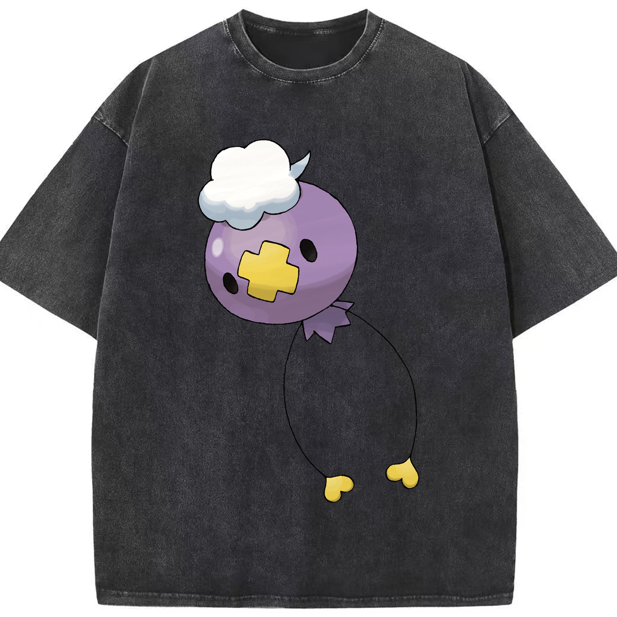 （画像用） ポケットモンスター Pokémon 綿100% ヴィンテージ風 半袖Tシャツ（フロントプリント）