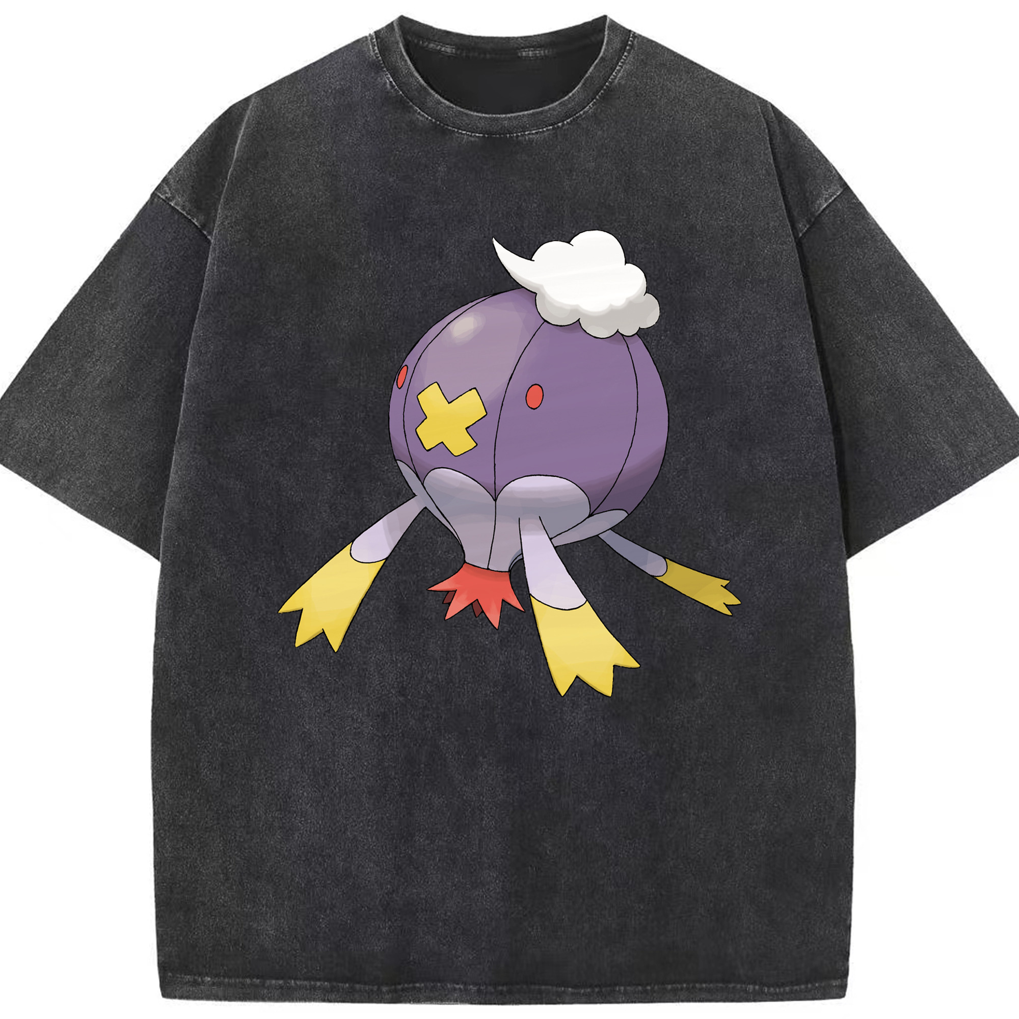 （画像用） ポケットモンスター Pokémon 綿100% ヴィンテージ風 半袖Tシャツ（フロントプリント）