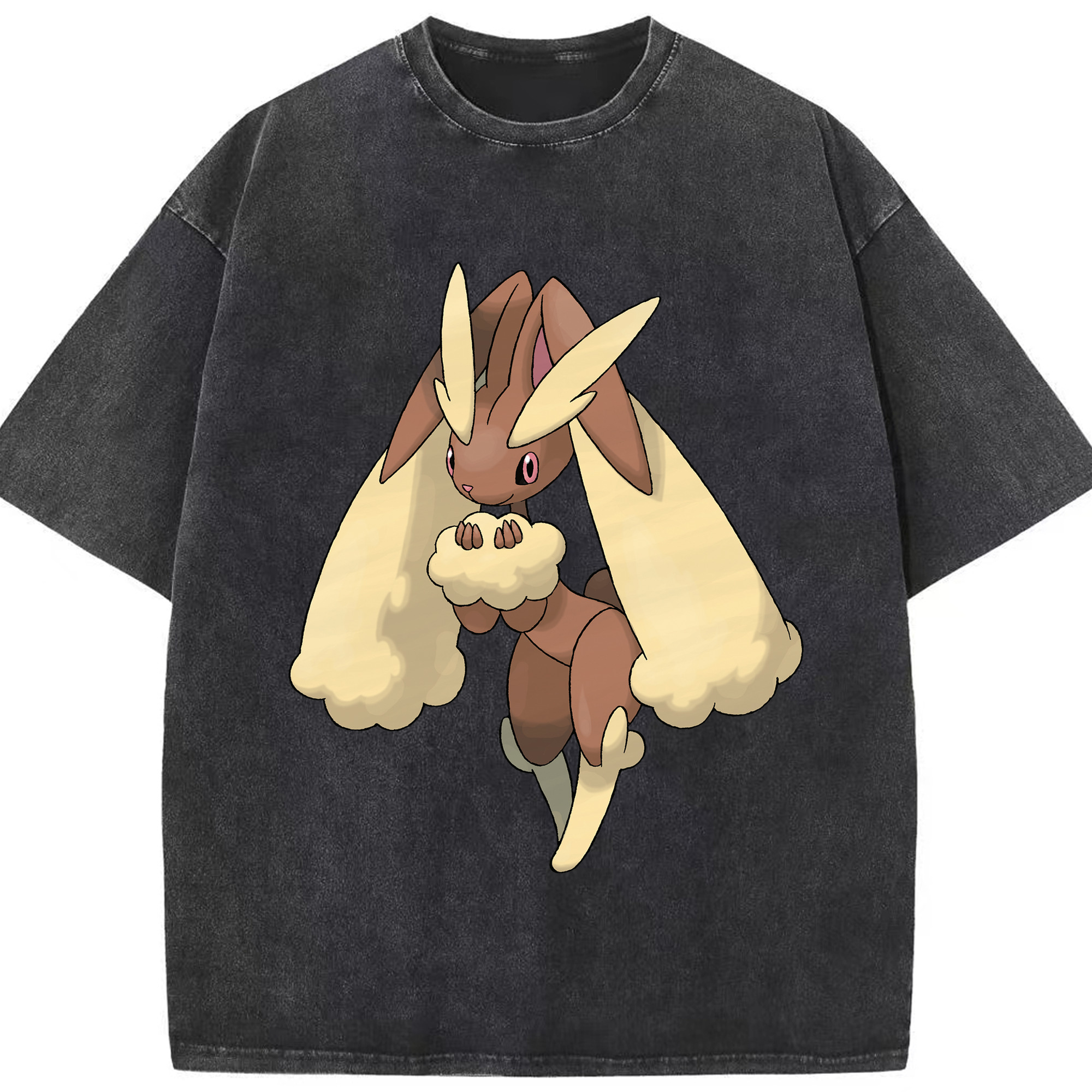 （画像用） ポケットモンスター Pokémon 綿100% ヴィンテージ風 半袖Tシャツ（フロントプリント）