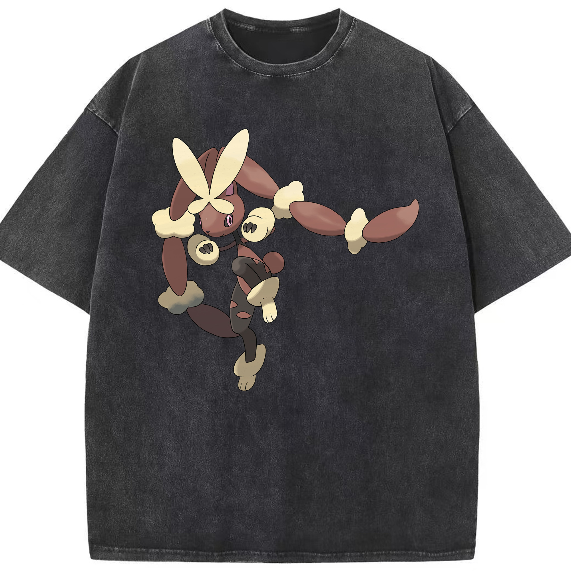 （画像用） ポケットモンスター Pokémon 綿100% ヴィンテージ風 半袖Tシャツ（フロントプリント）