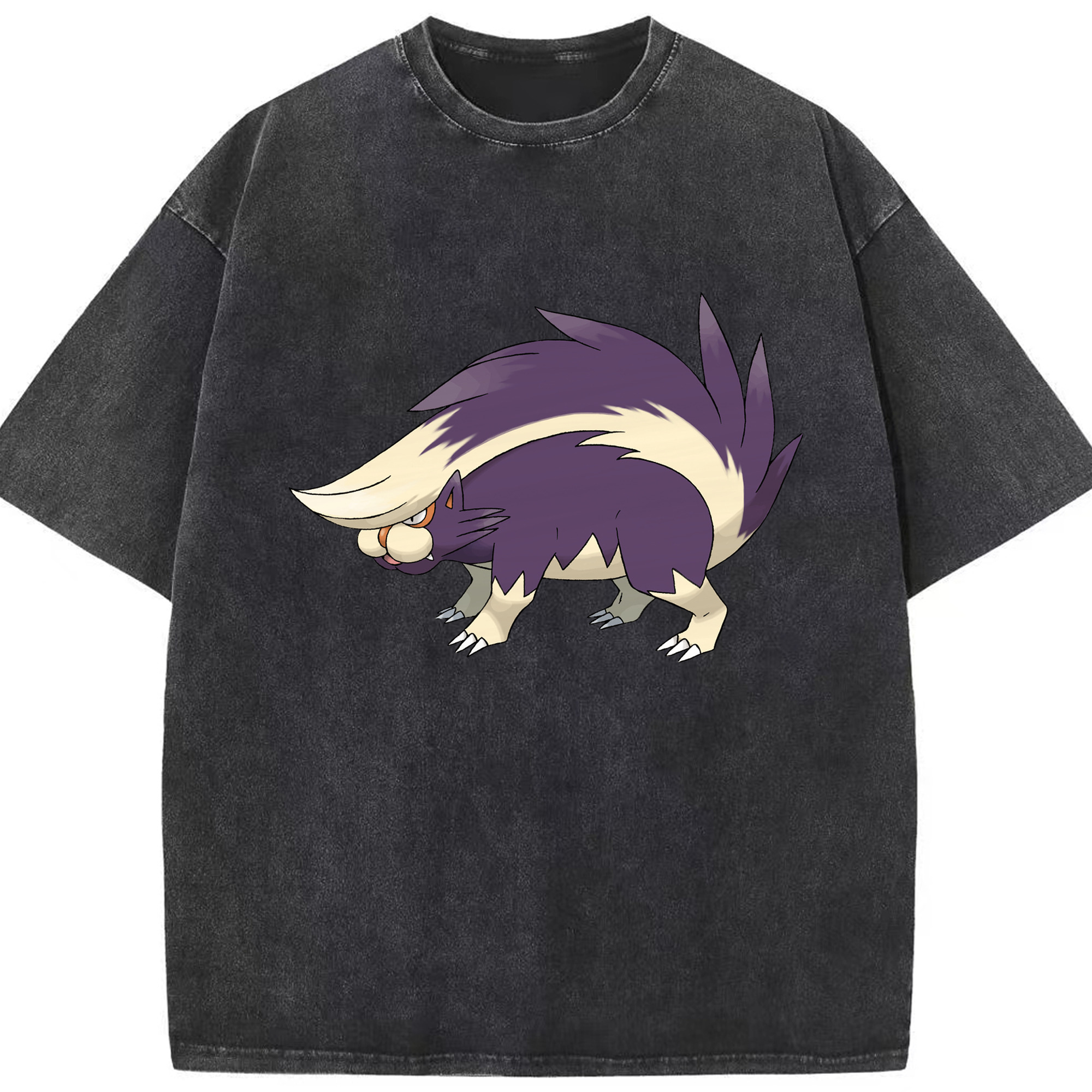 （画像用） ポケットモンスター Pokémon 綿100% ヴィンテージ風 半袖Tシャツ（フロントプリント）