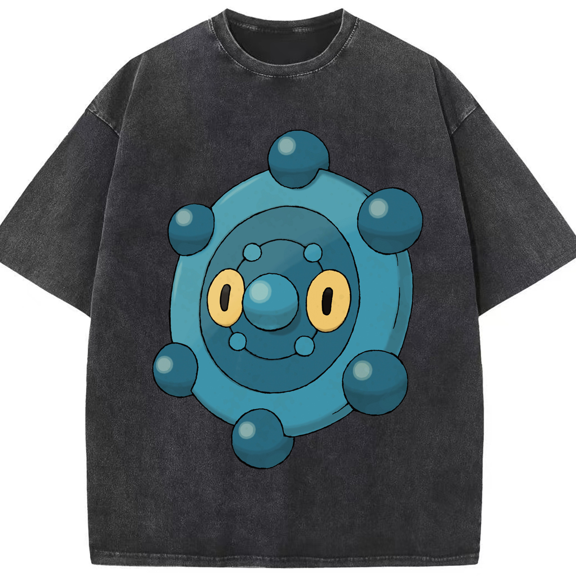 （画像用） ポケットモンスター Pokémon 綿100% ヴィンテージ風 半袖Tシャツ（フロントプリント）