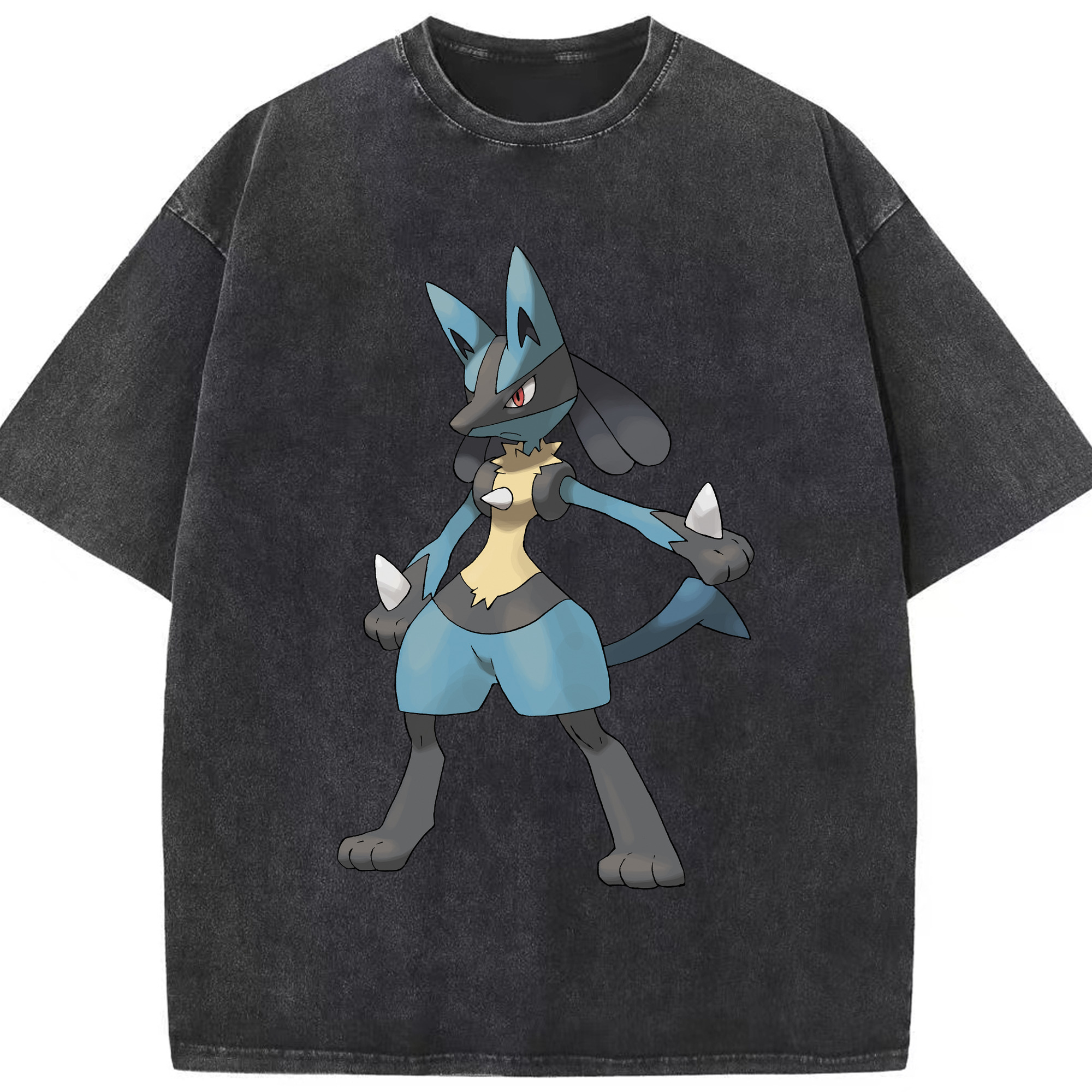 （画像用） ポケットモンスター Pokémon 綿100% ヴィンテージ風 半袖Tシャツ（フロントプリント）