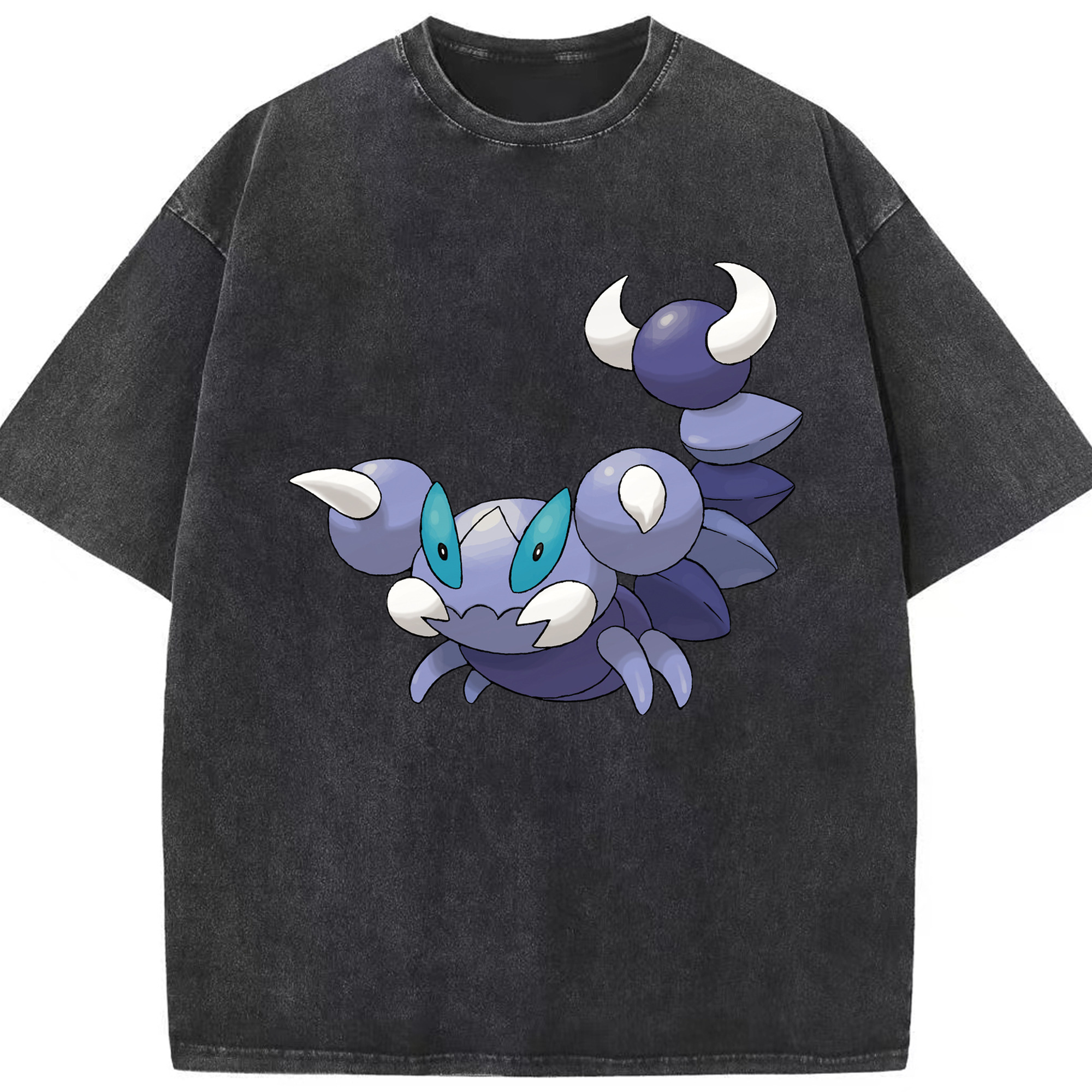 （画像用） ポケットモンスター Pokémon 綿100% ヴィンテージ風 半袖Tシャツ（フロントプリント）