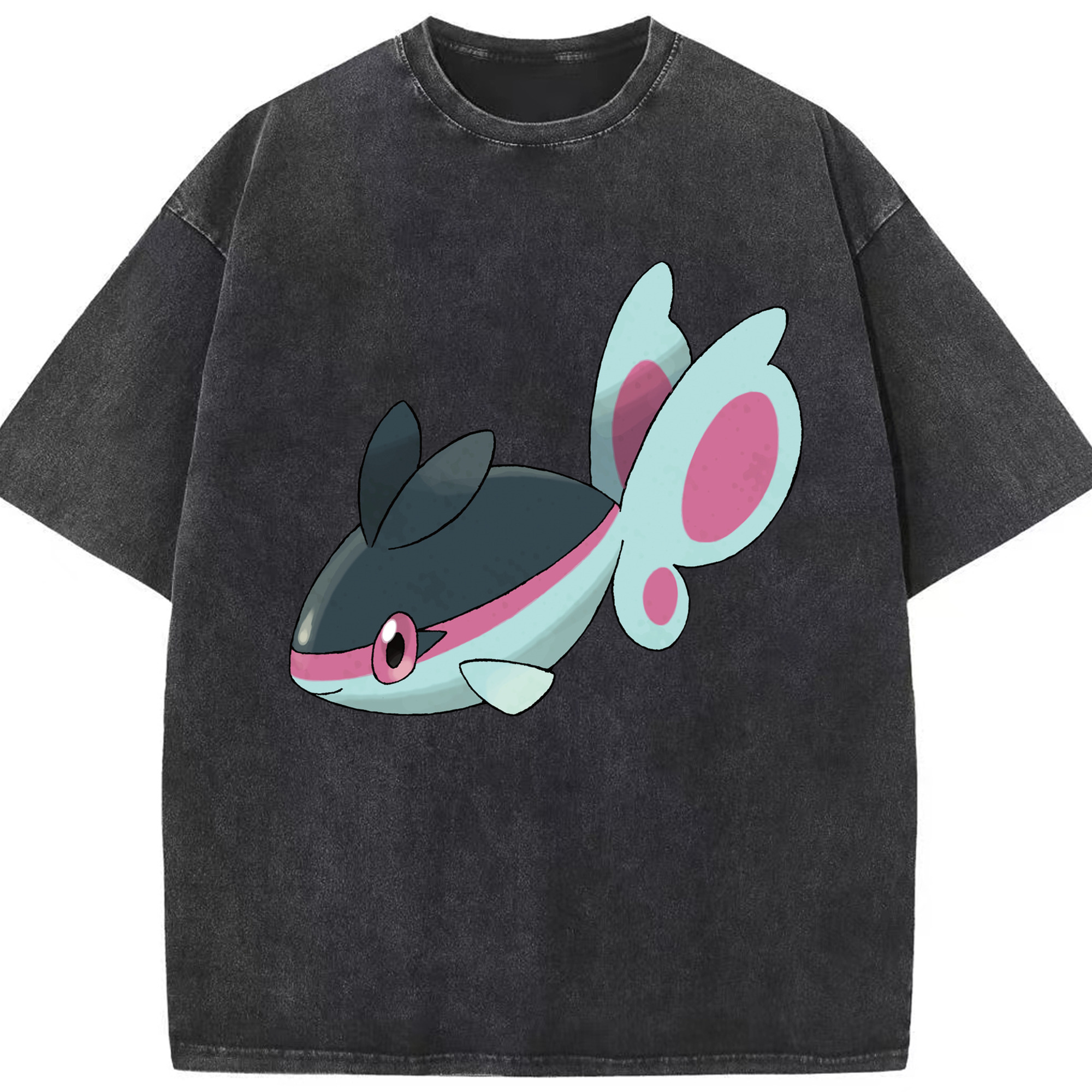 （画像用） ポケットモンスター Pokémon 綿100% ヴィンテージ風 半袖Tシャツ（フロントプリント）