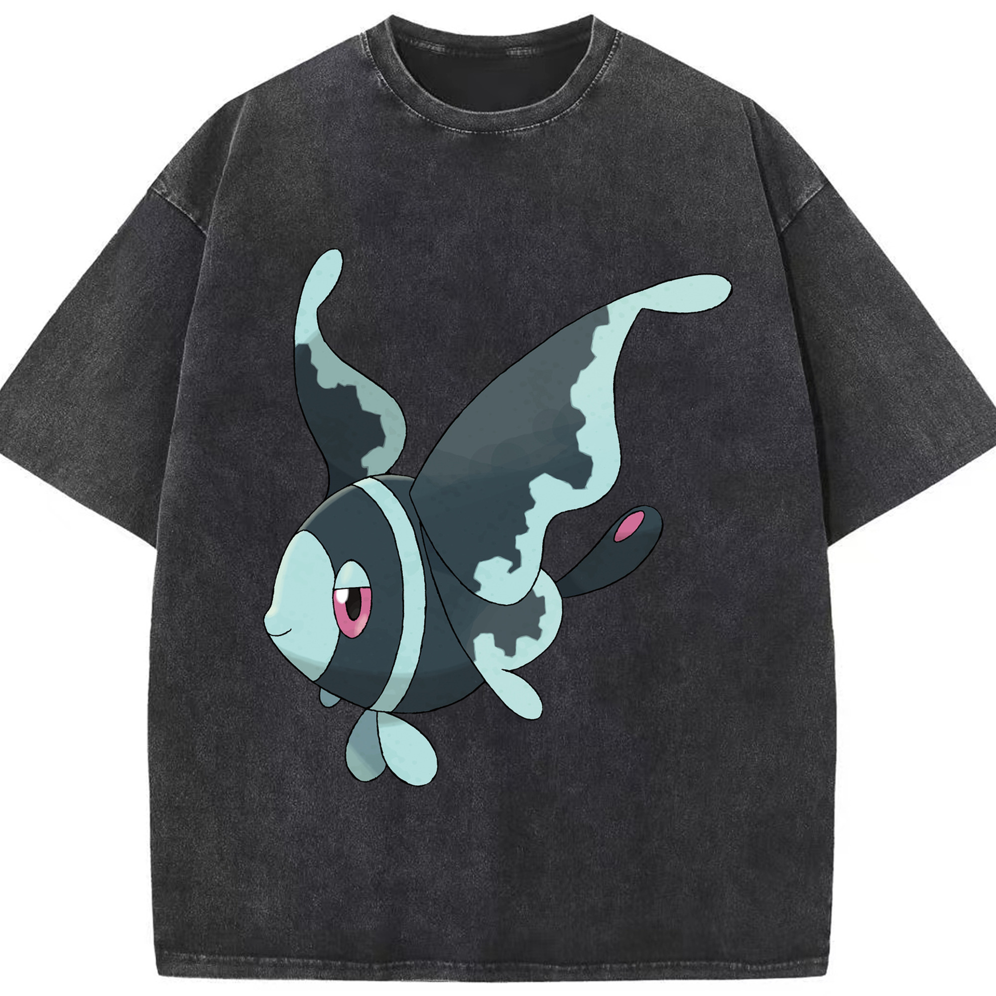 （画像用） ポケットモンスター Pokémon 綿100% ヴィンテージ風 半袖Tシャツ（フロントプリント）
