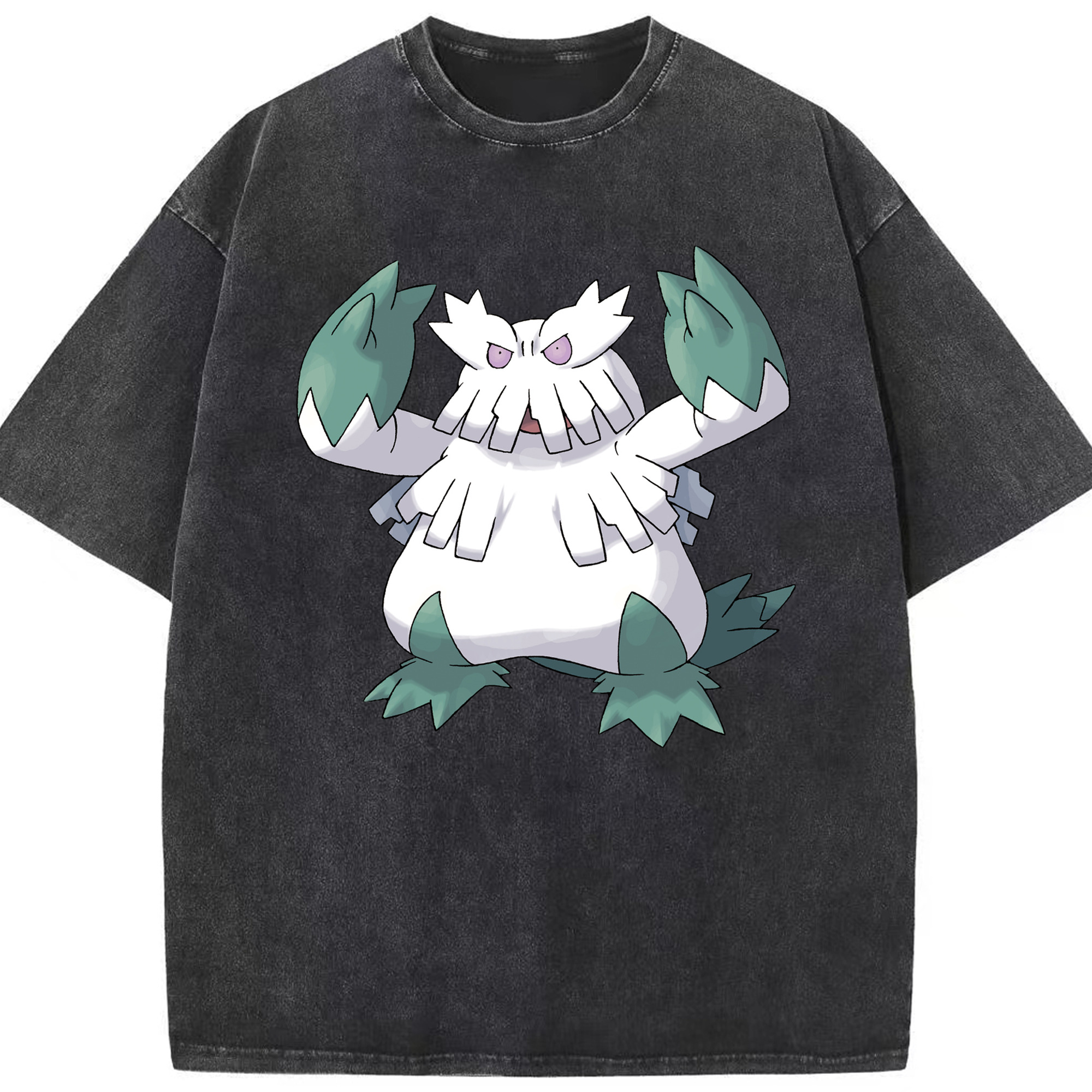 （画像用） ポケットモンスター Pokémon 綿100% ヴィンテージ風 半袖Tシャツ（フロントプリント）