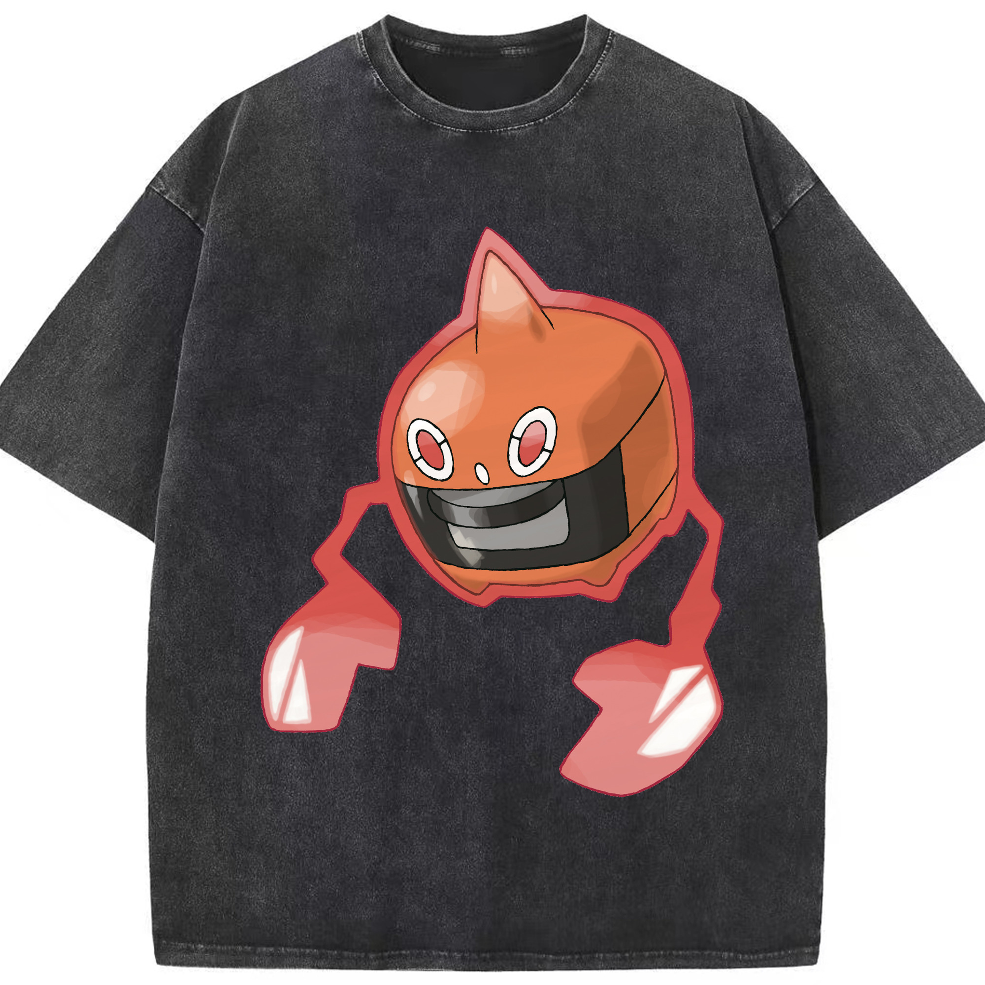 （画像用） ポケットモンスター Pokémon 綿100% ヴィンテージ風 半袖Tシャツ（フロントプリント）