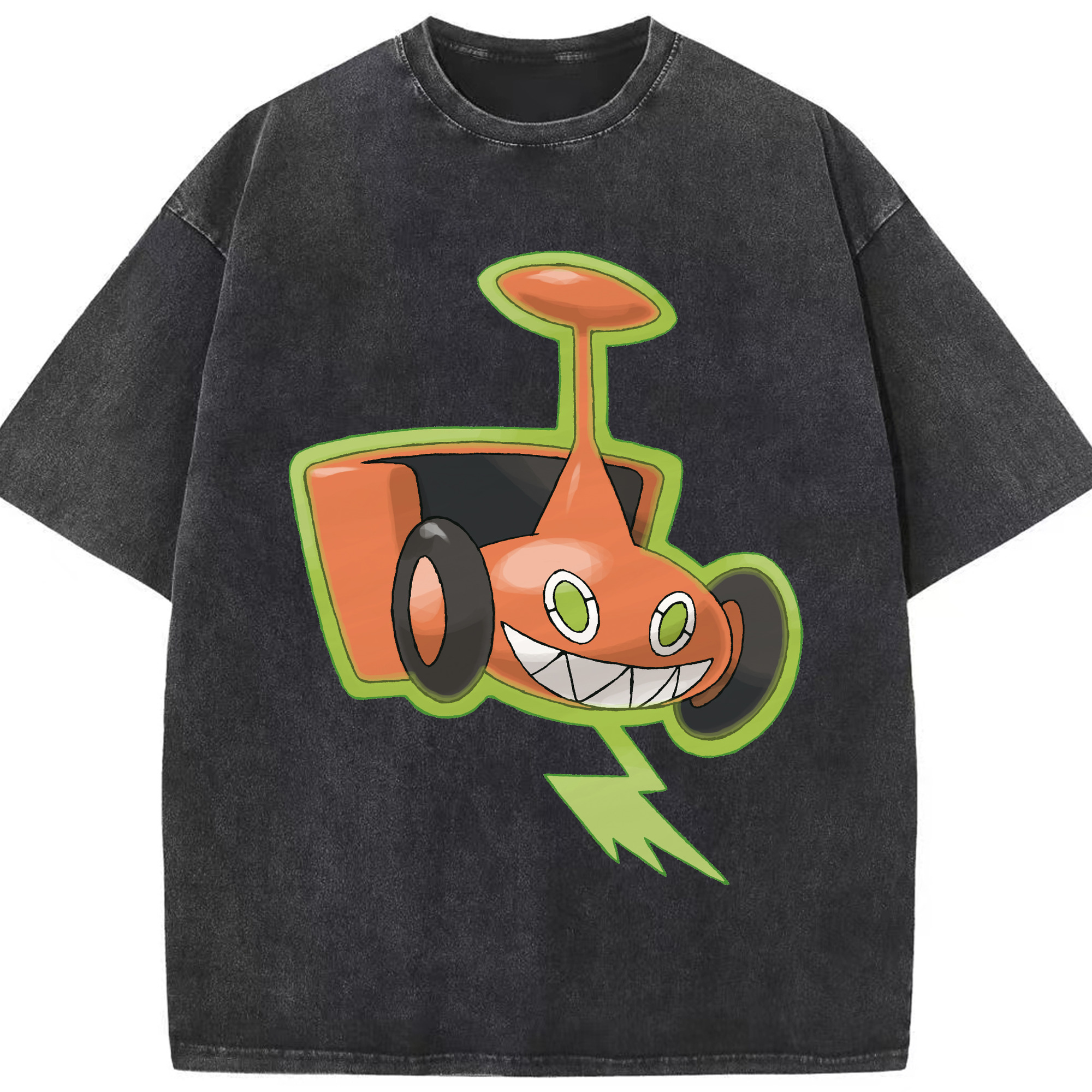 （画像用） ポケットモンスター Pokémon 綿100% ヴィンテージ風 半袖Tシャツ（フロントプリント）