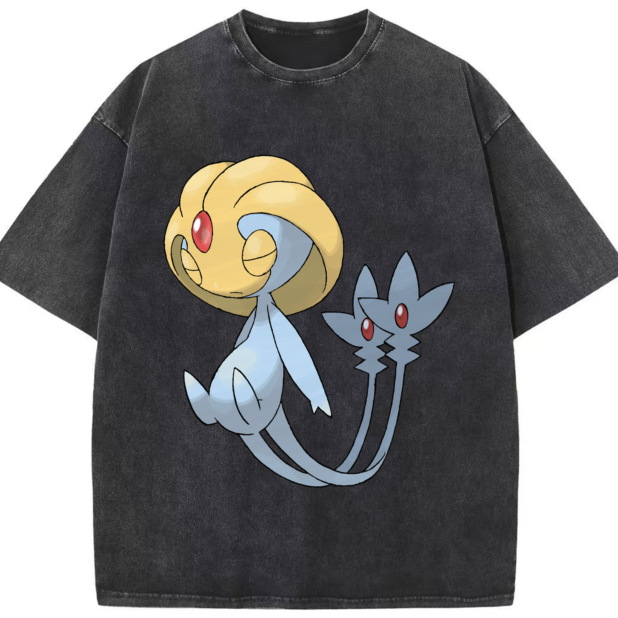 （画像用） ポケットモンスター Pokémon 綿100% ヴィンテージ風 半袖Tシャツ（フロントプリント）