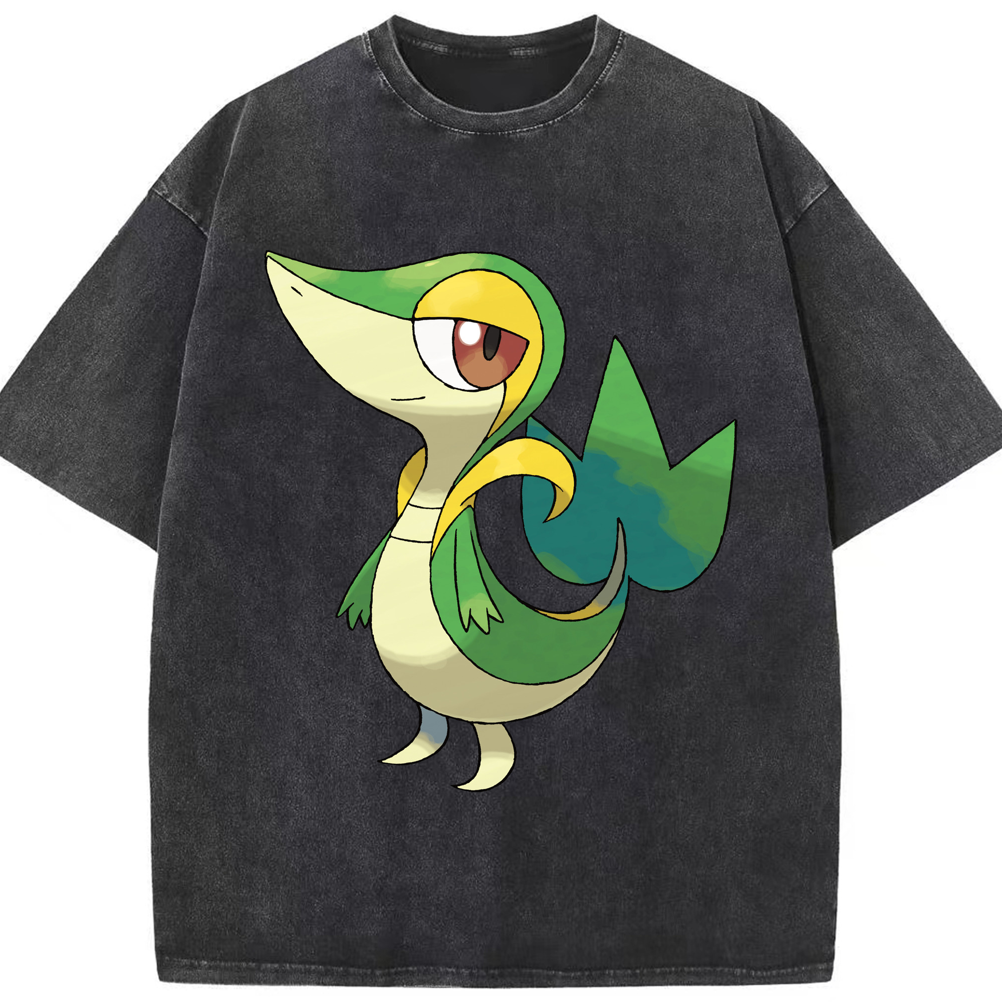 （画像用） ポケットモンスター Pokémon 綿100% ヴィンテージ風 半袖Tシャツ（フロントプリント）