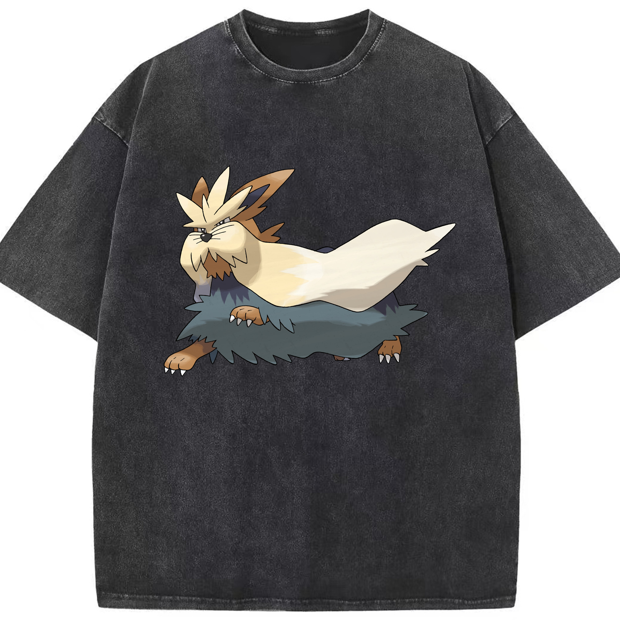 （画像用） ポケットモンスター Pokémon 綿100% ヴィンテージ風 半袖Tシャツ（フロントプリント）
