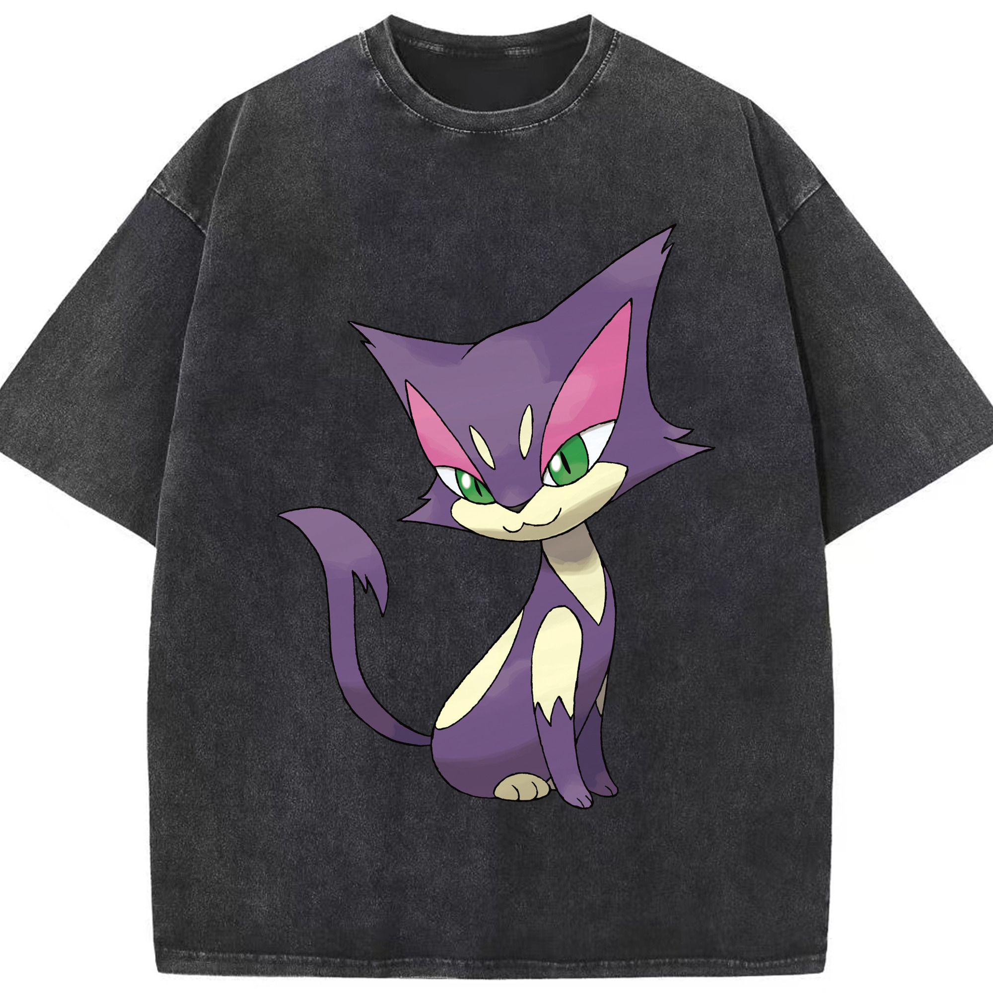（画像用） ポケットモンスター Pokémon 綿100% ヴィンテージ風 半袖Tシャツ（フロントプリント）