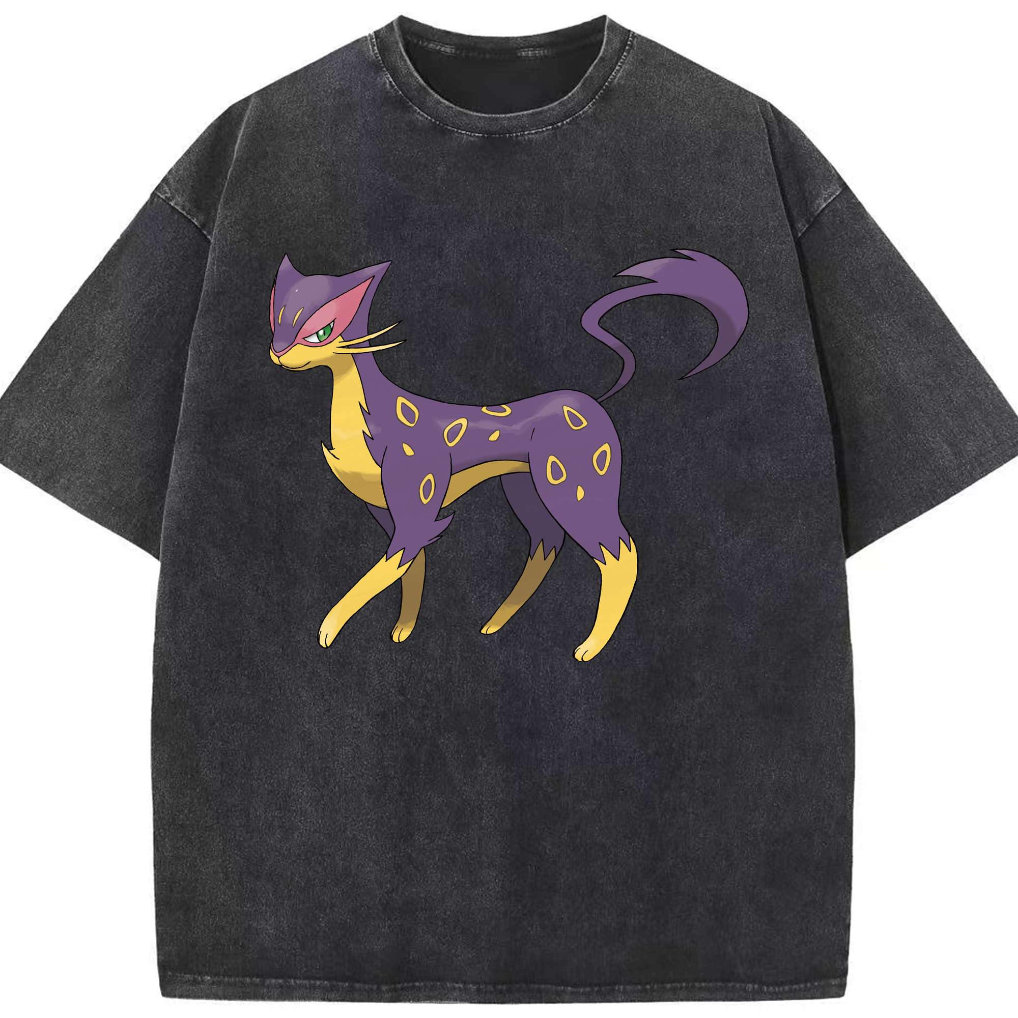 （画像用） ポケットモンスター Pokémon 綿100% ヴィンテージ風 半袖Tシャツ（フロントプリント）