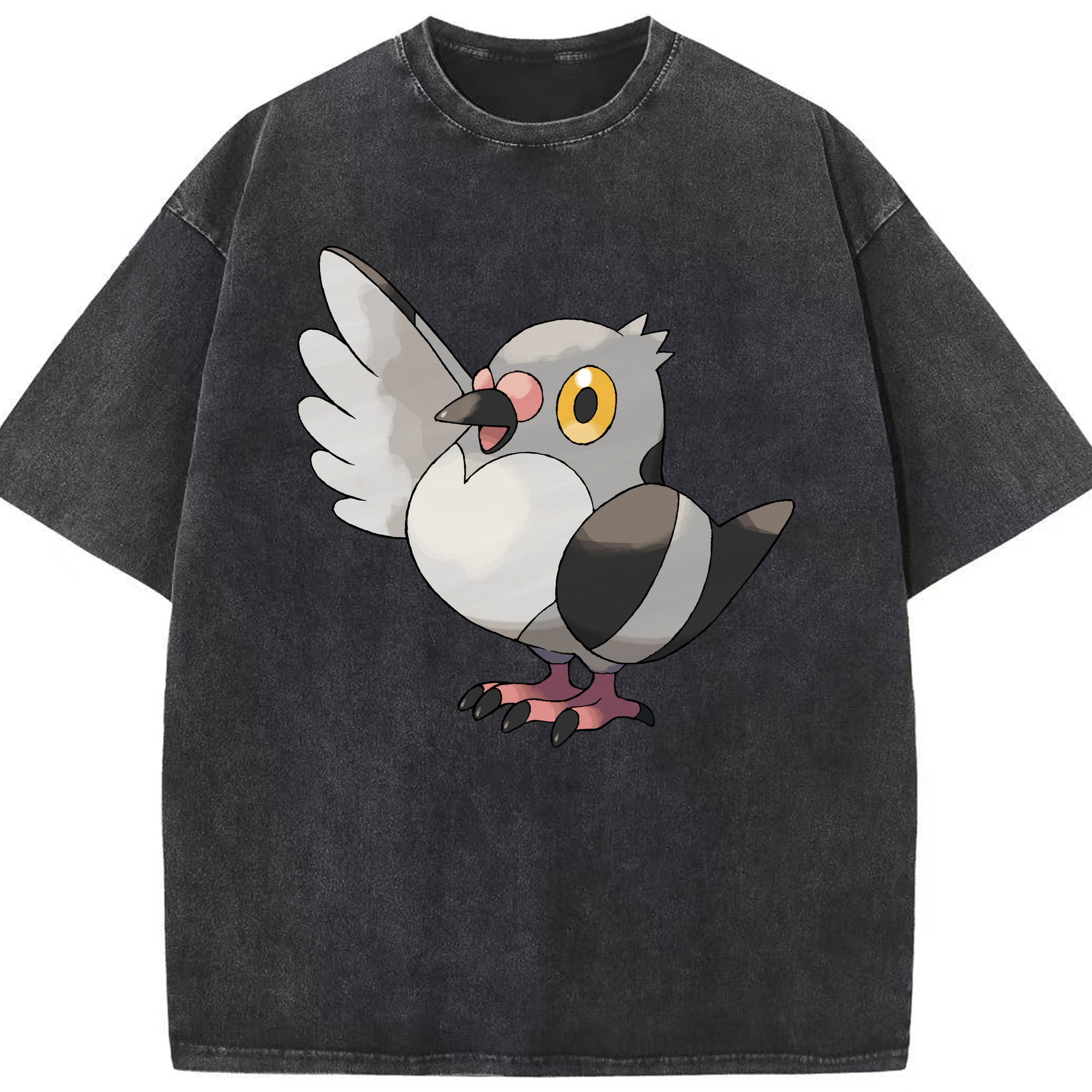 （画像用） ポケットモンスター Pokémon 綿100% ヴィンテージ風 半袖Tシャツ（フロントプリント）