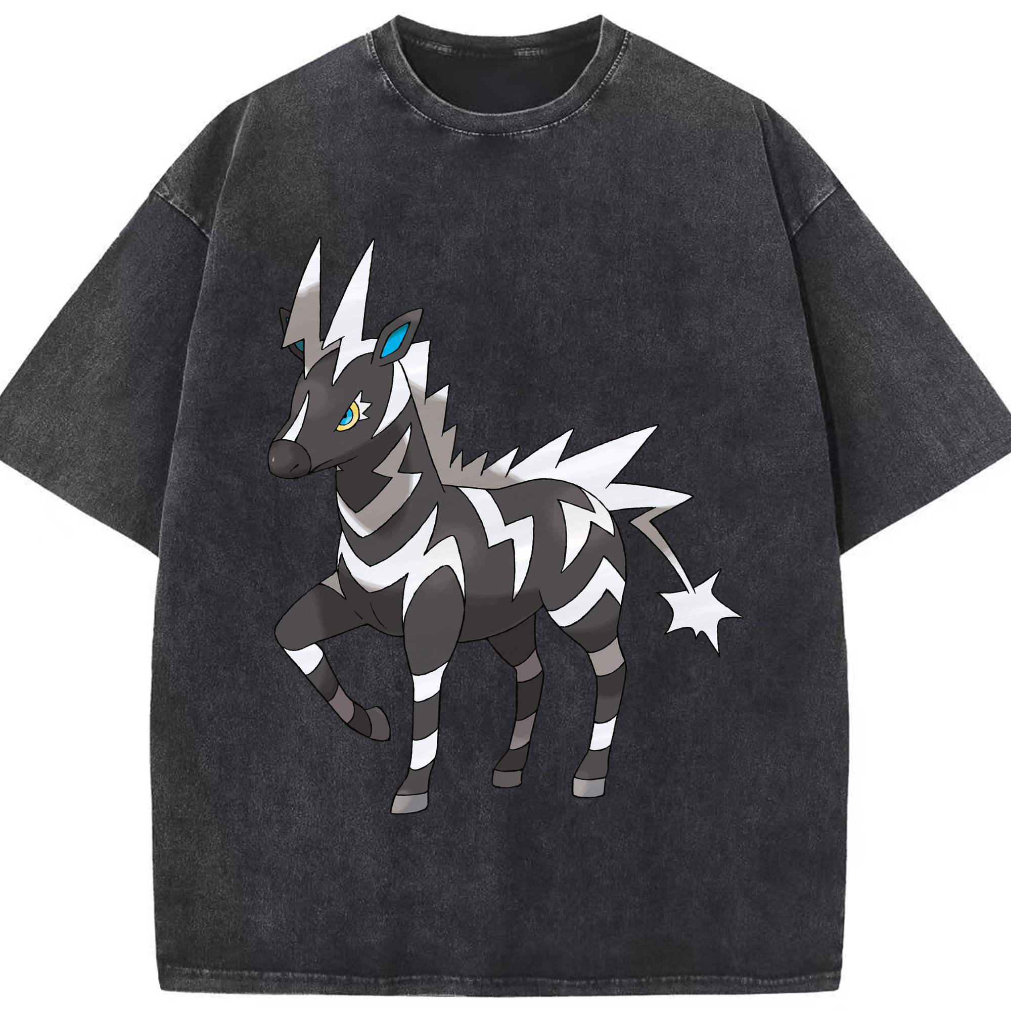 （画像用） ポケットモンスター Pokémon 綿100% ヴィンテージ風 半袖Tシャツ（フロントプリント）