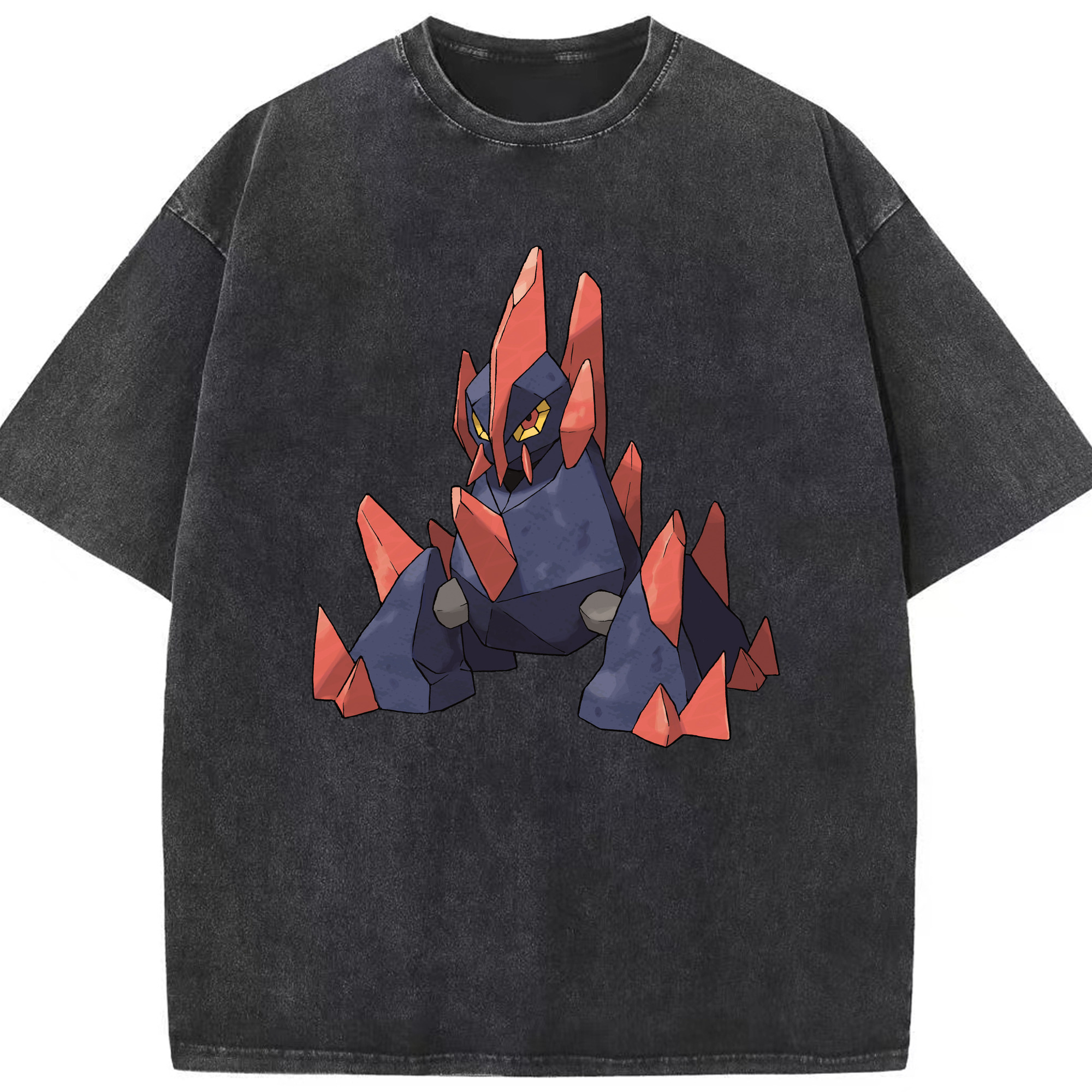 （画像用） ポケットモンスター Pokémon 綿100% ヴィンテージ風 半袖Tシャツ（フロントプリント）