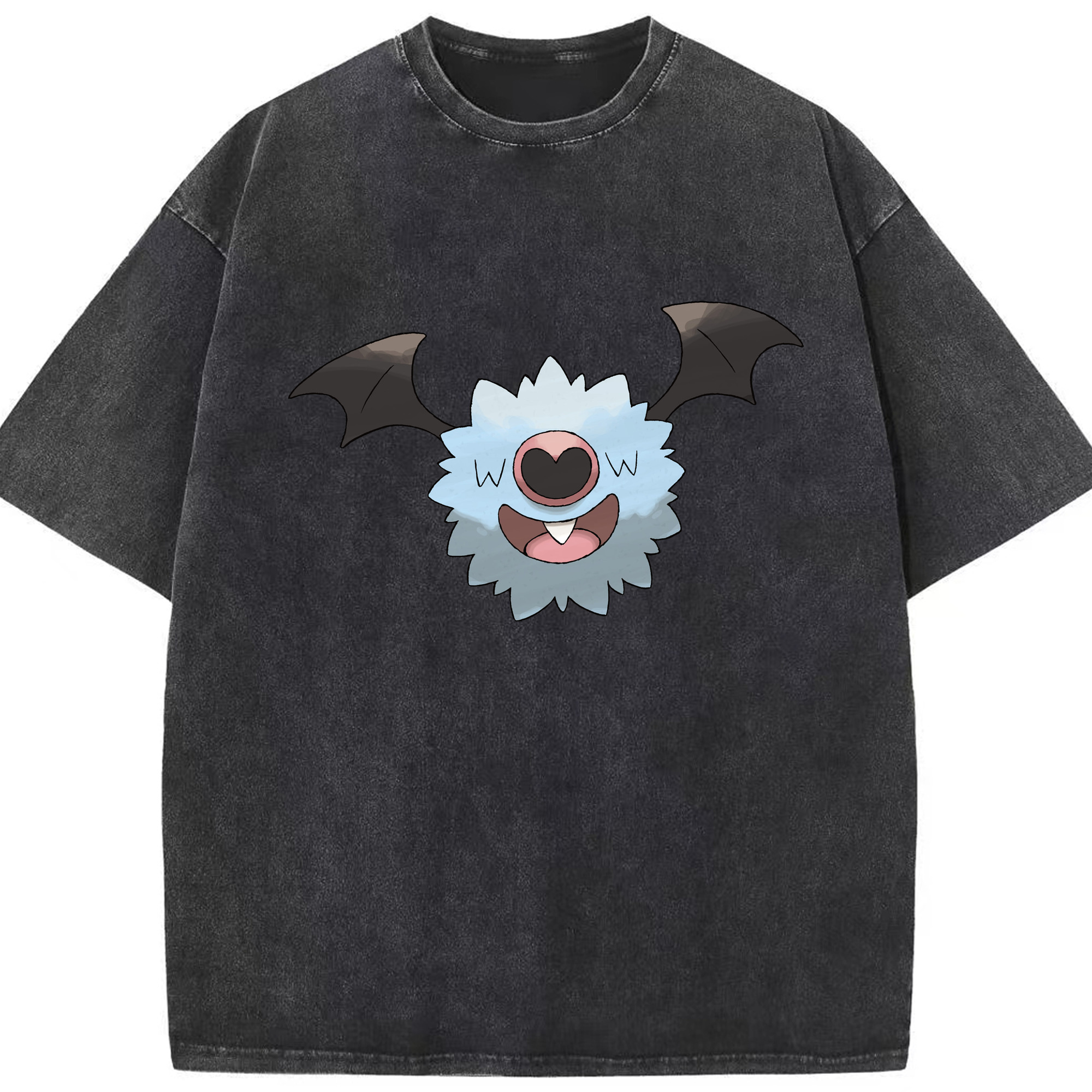 （画像用） ポケットモンスター Pokémon 綿100% ヴィンテージ風 半袖Tシャツ（フロントプリント）