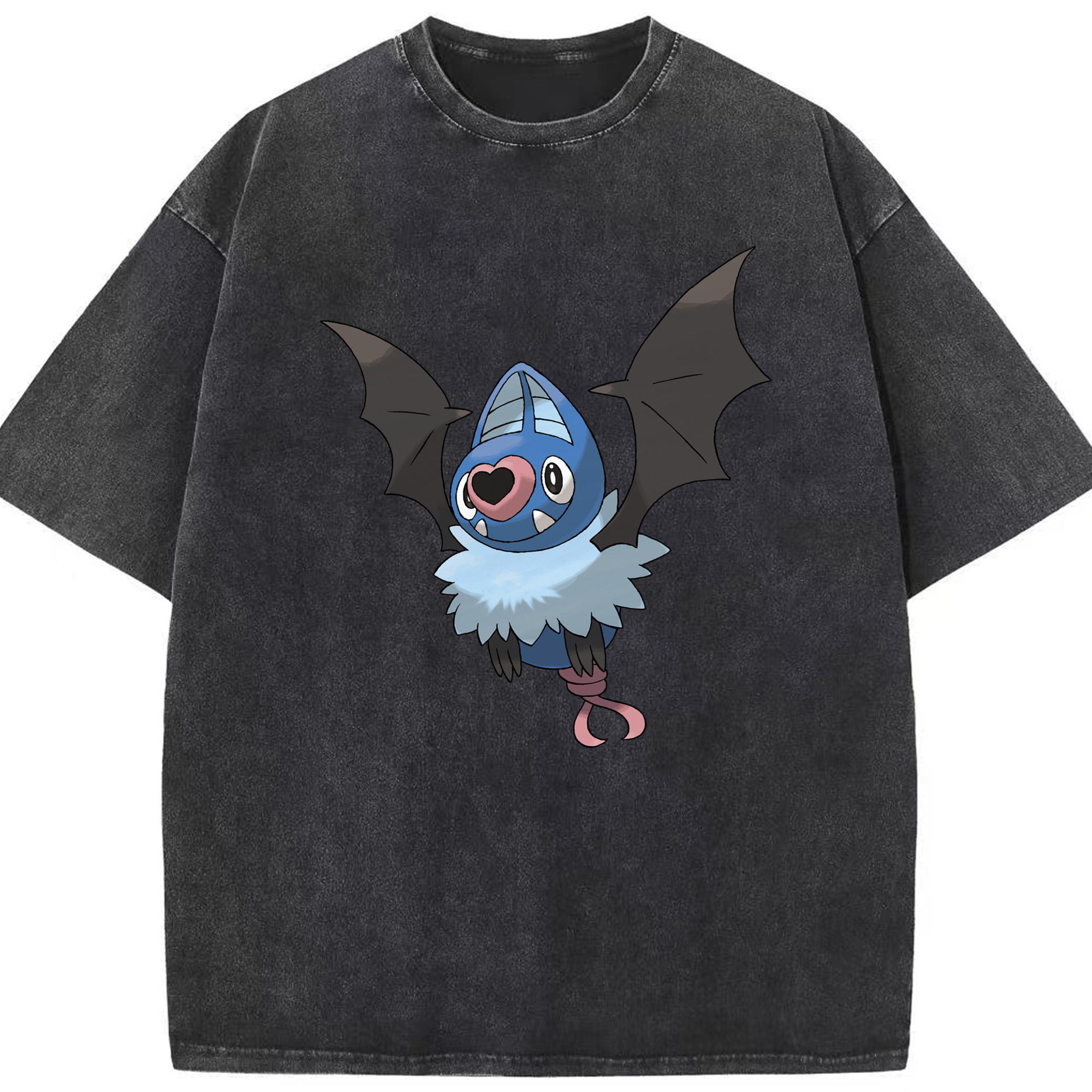 （画像用） ポケットモンスター Pokémon 綿100% ヴィンテージ風 半袖Tシャツ（フロントプリント）