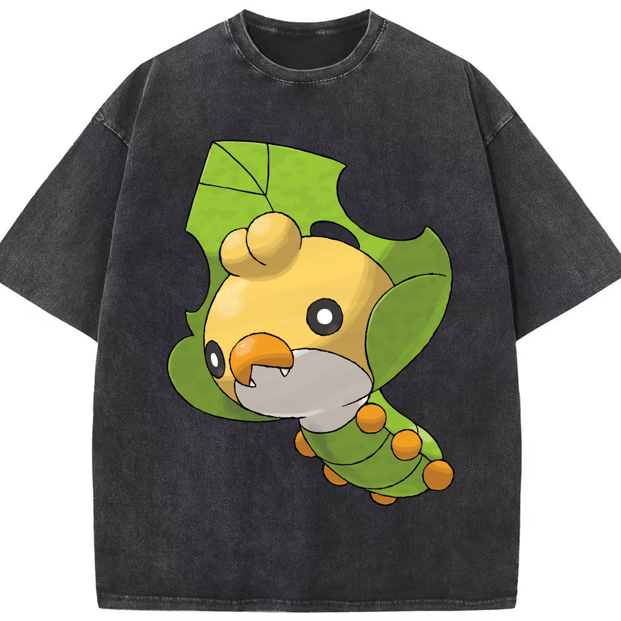 （画像用） ポケットモンスター Pokémon 綿100% ヴィンテージ風 半袖Tシャツ（フロントプリント）
