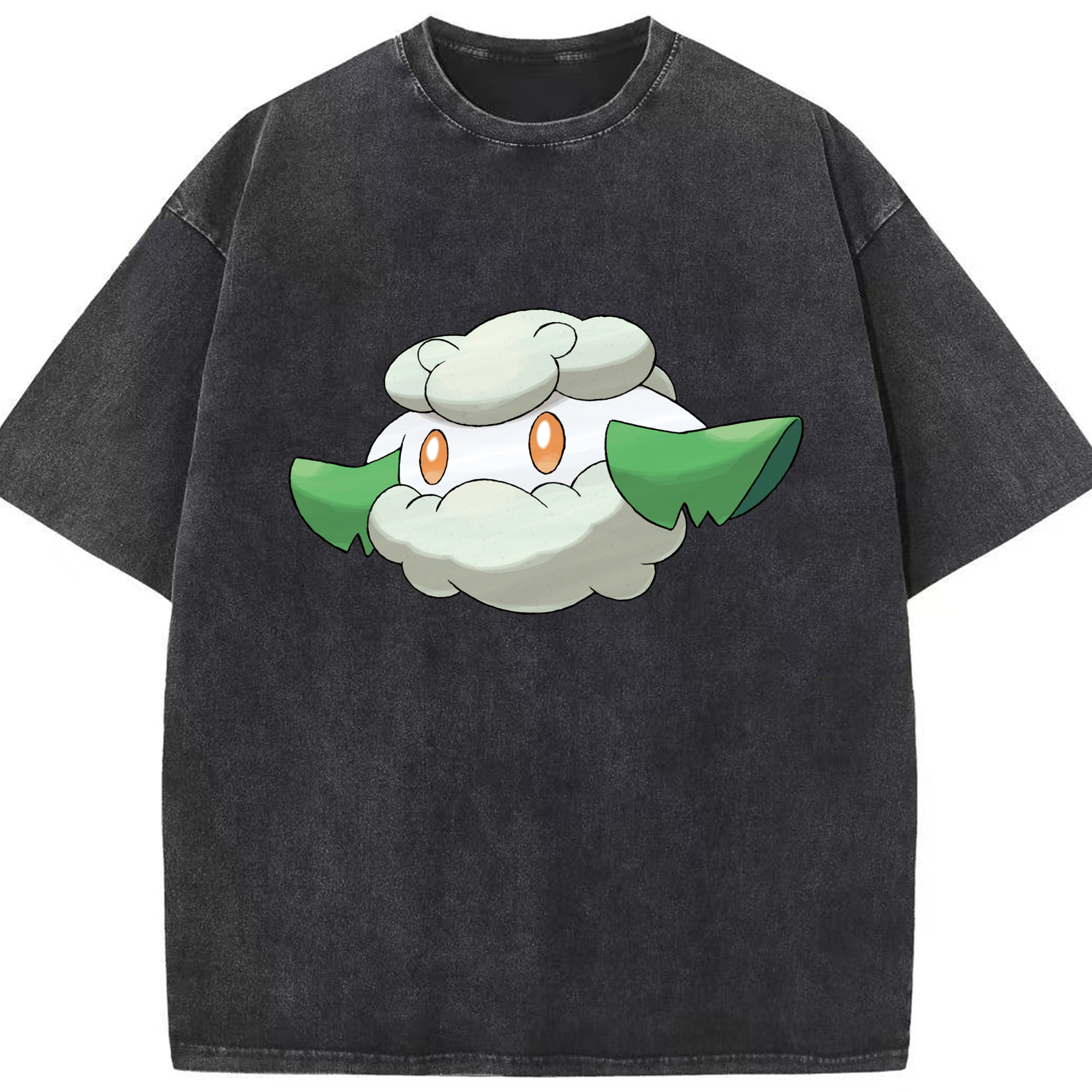 （画像用） ポケットモンスター Pokémon 綿100% ヴィンテージ風 半袖Tシャツ（フロントプリント）