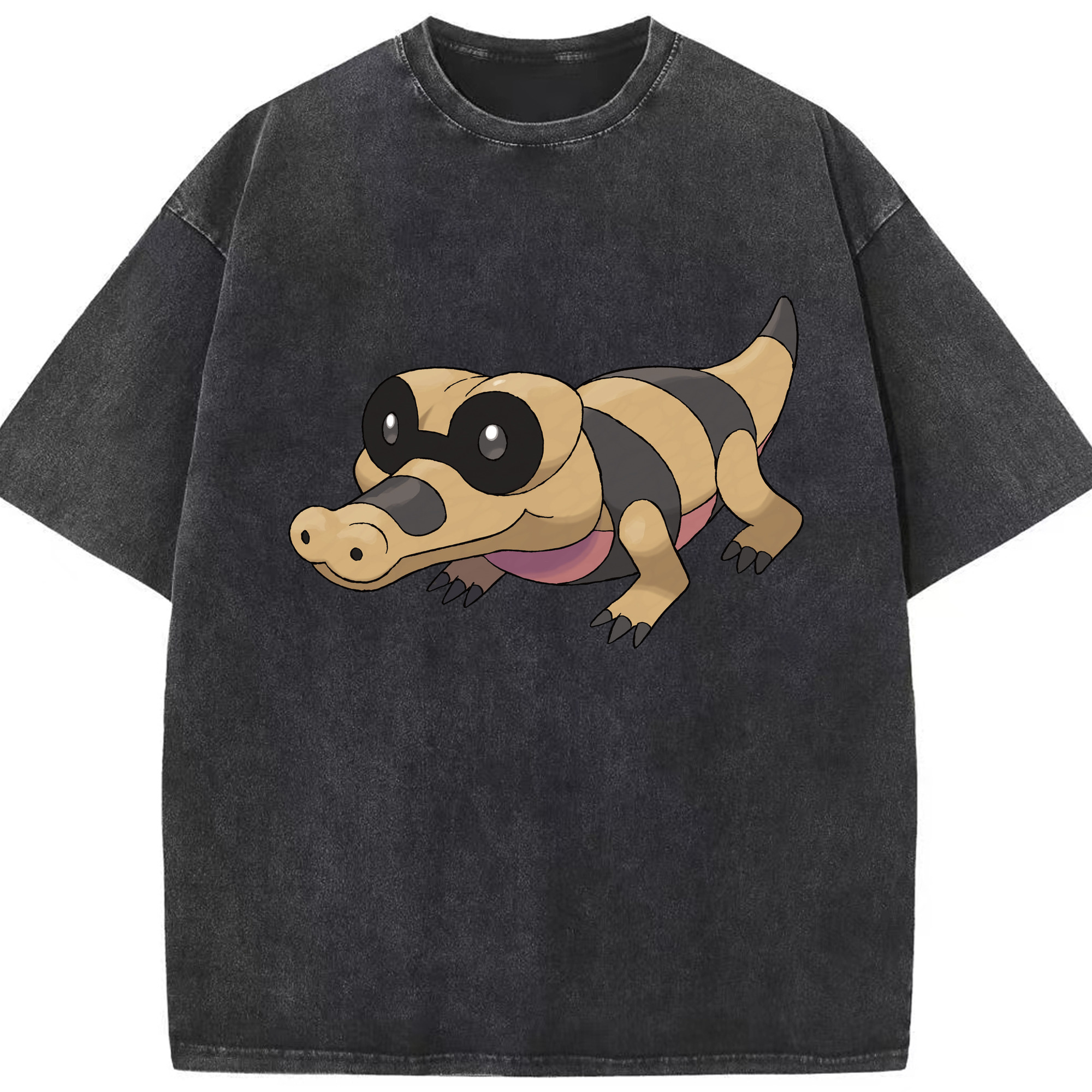 （画像用） ポケットモンスター Pokémon 綿100% ヴィンテージ風 半袖Tシャツ（フロントプリント）