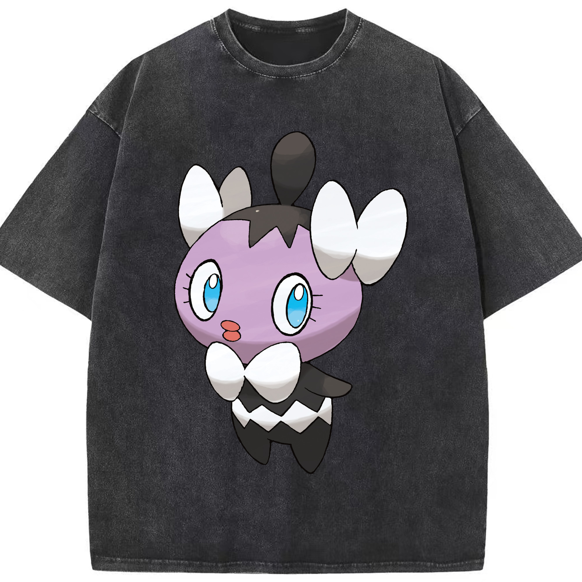 （画像用） ポケットモンスター Pokémon 綿100% ヴィンテージ風 半袖Tシャツ（フロントプリント）