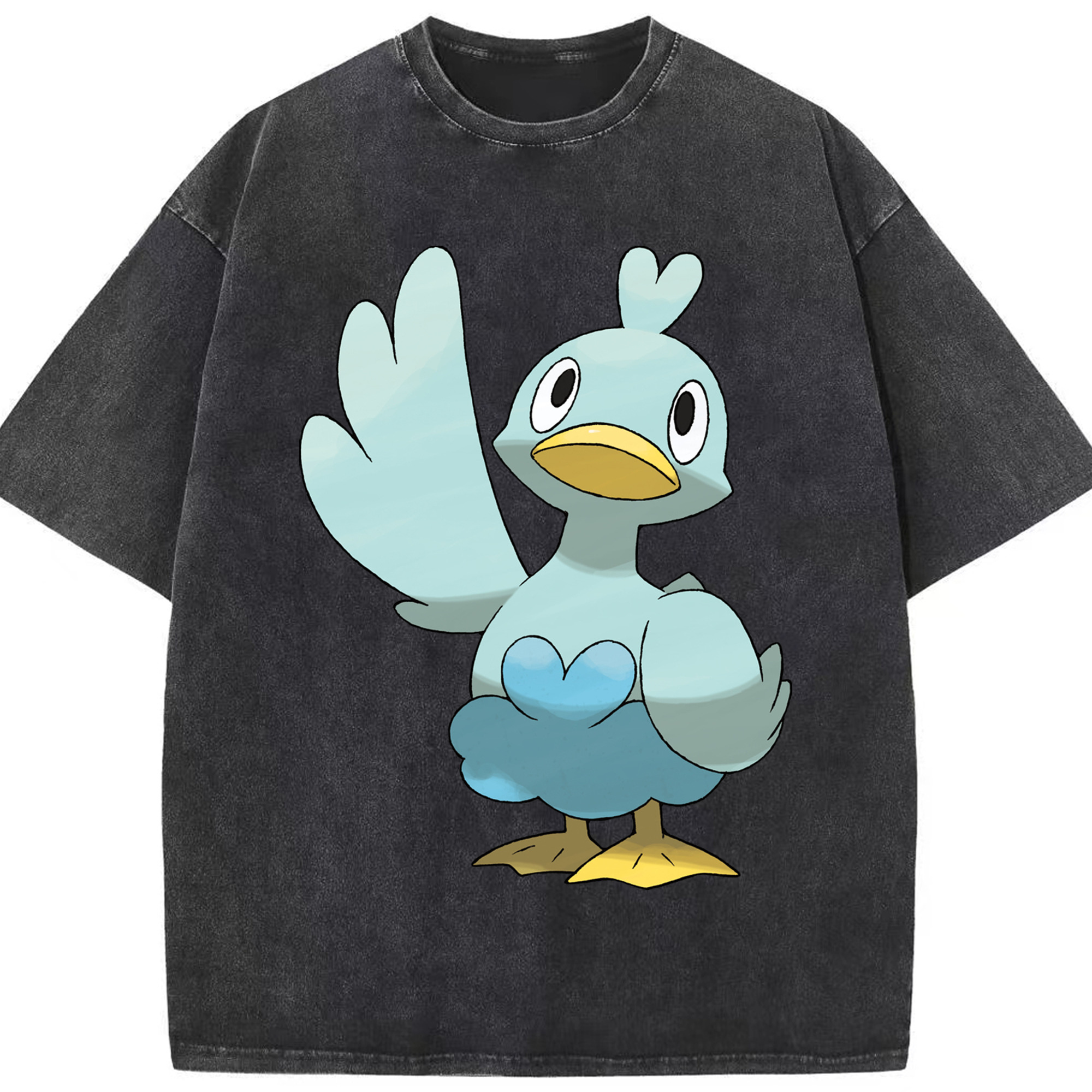 （画像用） ポケットモンスター Pokémon 綿100% ヴィンテージ風 半袖Tシャツ（フロントプリント）