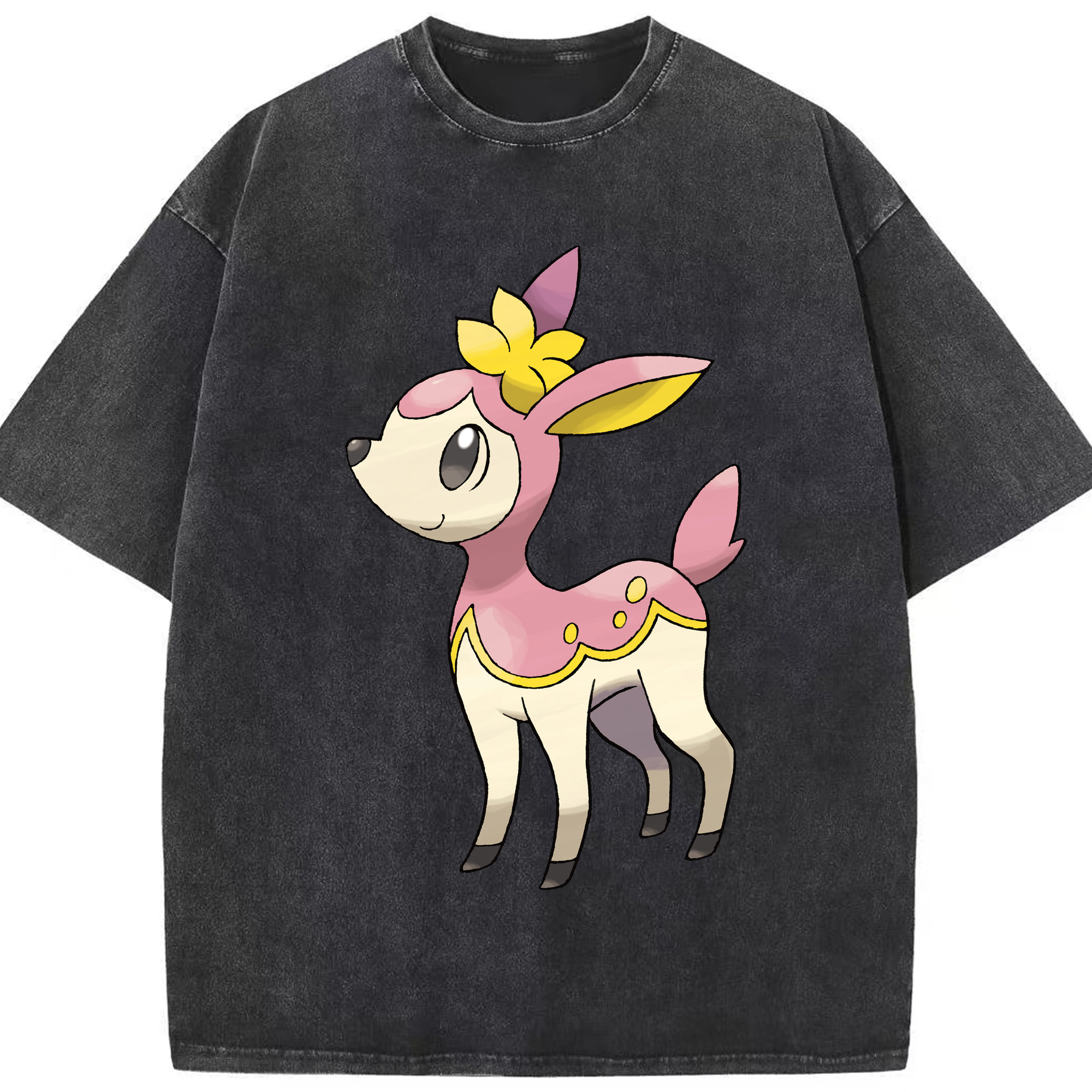（画像用） ポケットモンスター Pokémon 綿100% ヴィンテージ風 半袖Tシャツ（フロントプリント）