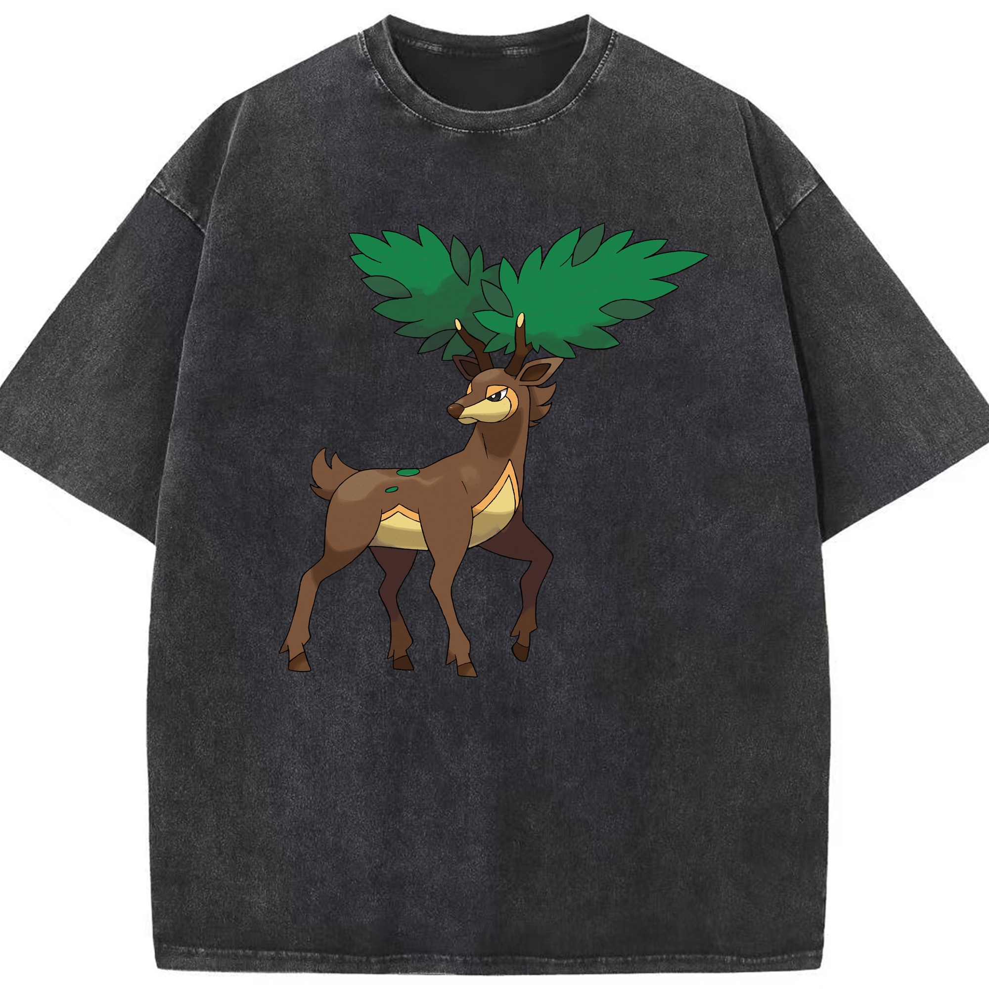 （画像用） ポケットモンスター Pokémon 綿100% ヴィンテージ風 半袖Tシャツ（フロントプリント）