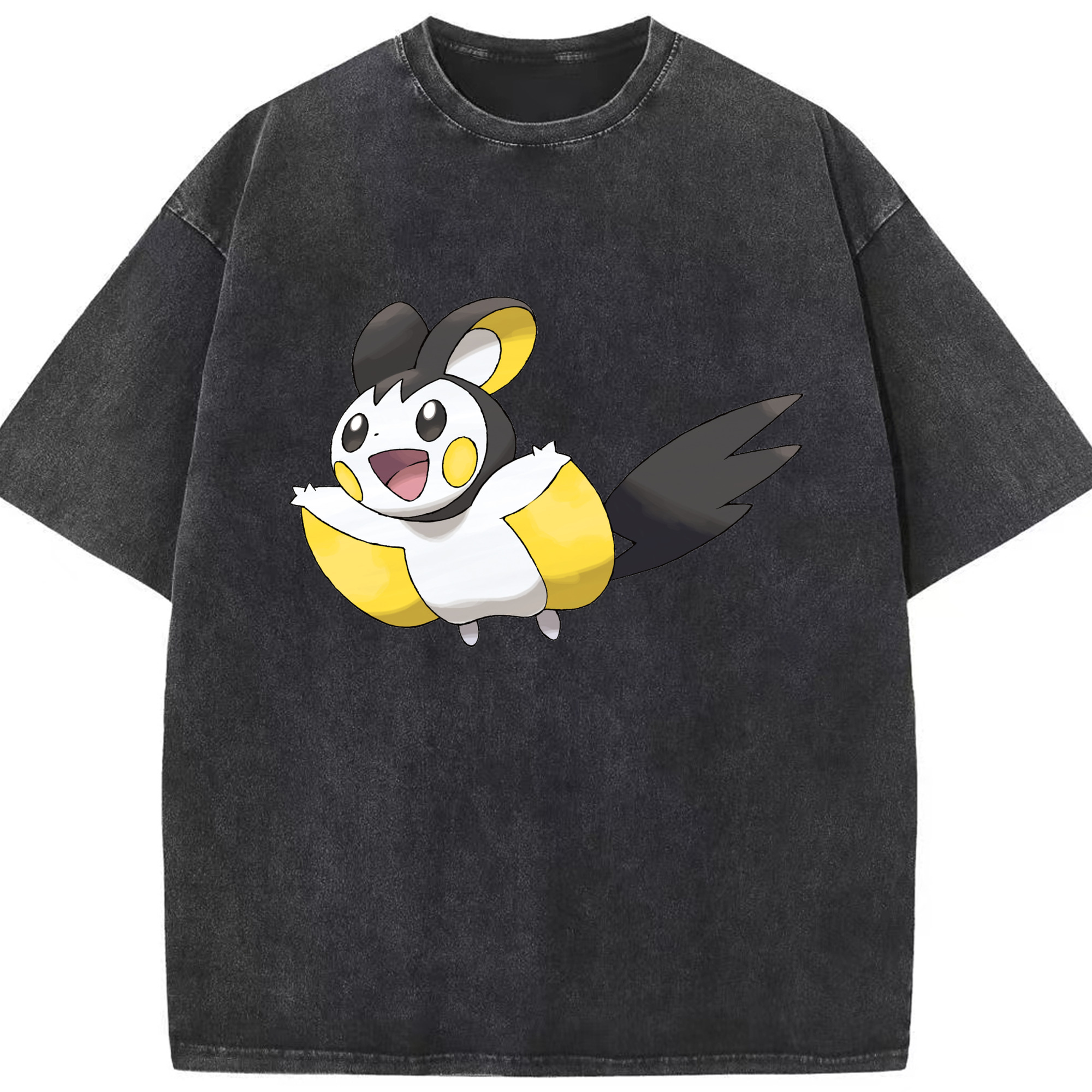 （画像用） ポケットモンスター Pokémon 綿100% ヴィンテージ風 半袖Tシャツ（フロントプリント）