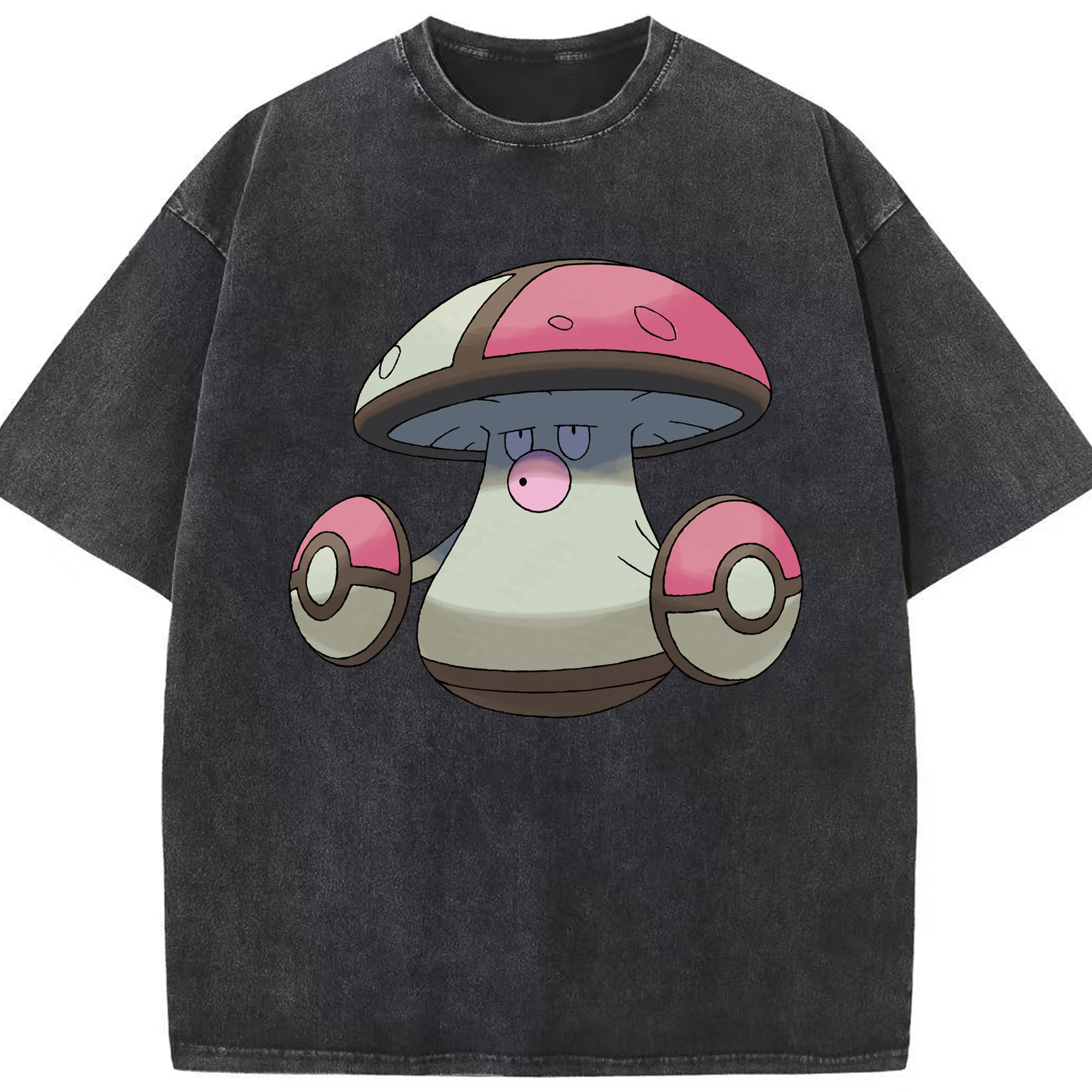 （画像用） ポケットモンスター Pokémon 綿100% ヴィンテージ風 半袖Tシャツ（フロントプリント）