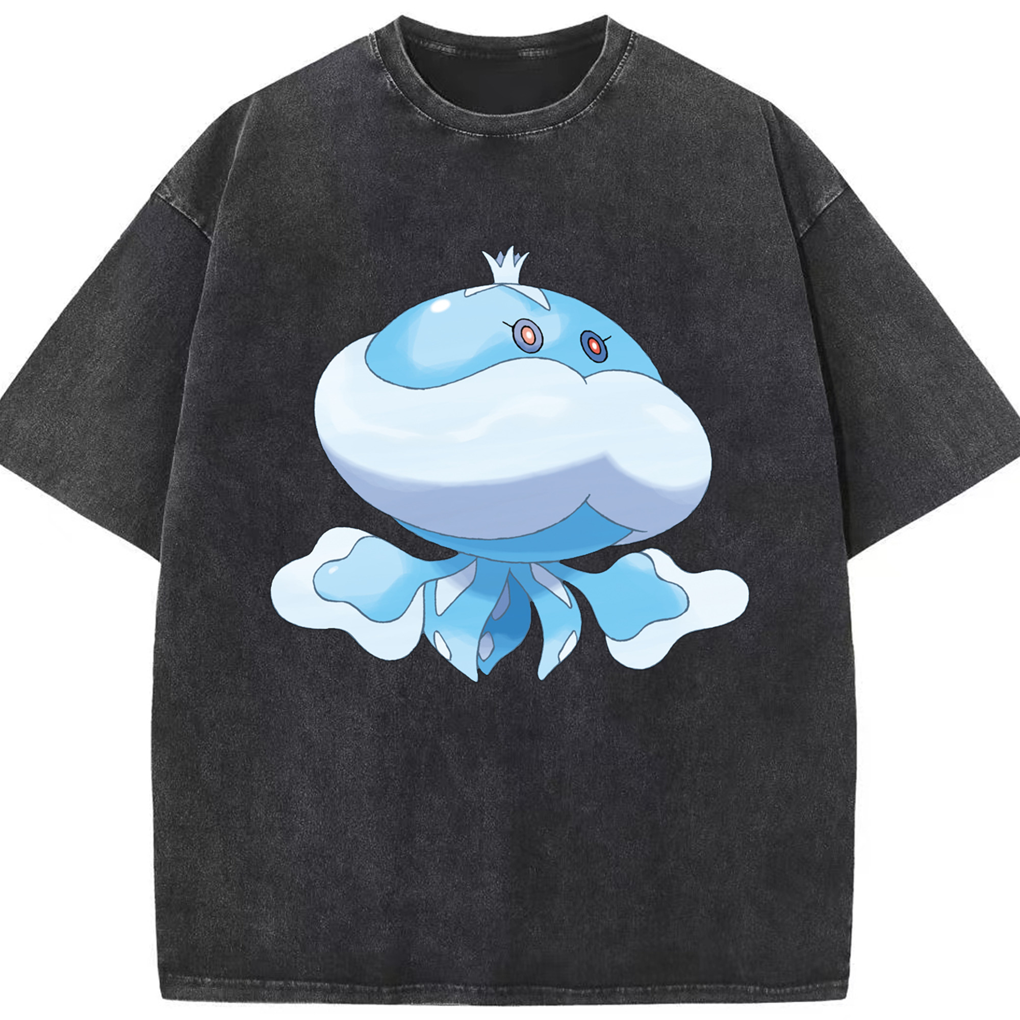 （画像用） ポケットモンスター Pokémon 綿100% ヴィンテージ風 半袖Tシャツ（フロントプリント）