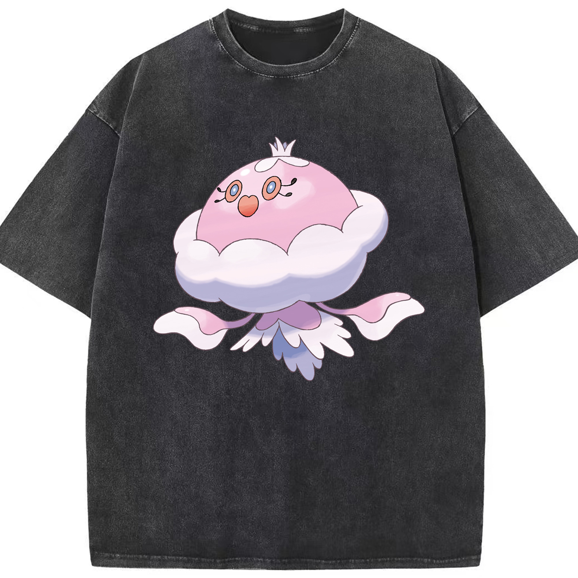 （画像用） ポケットモンスター Pokémon 綿100% ヴィンテージ風 半袖Tシャツ（フロントプリント）
