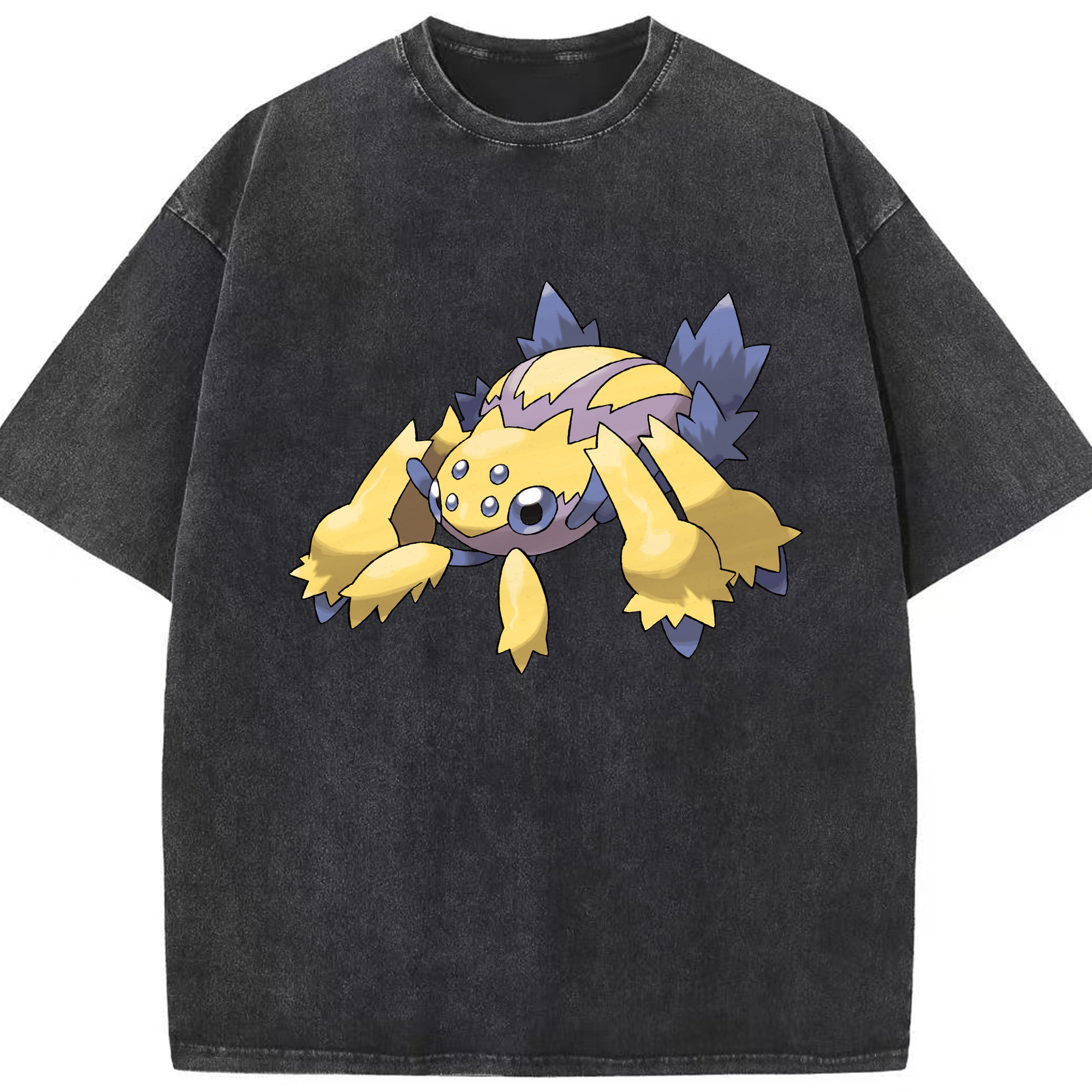 （画像用） ポケットモンスター Pokémon 綿100% ヴィンテージ風 半袖Tシャツ（フロントプリント）