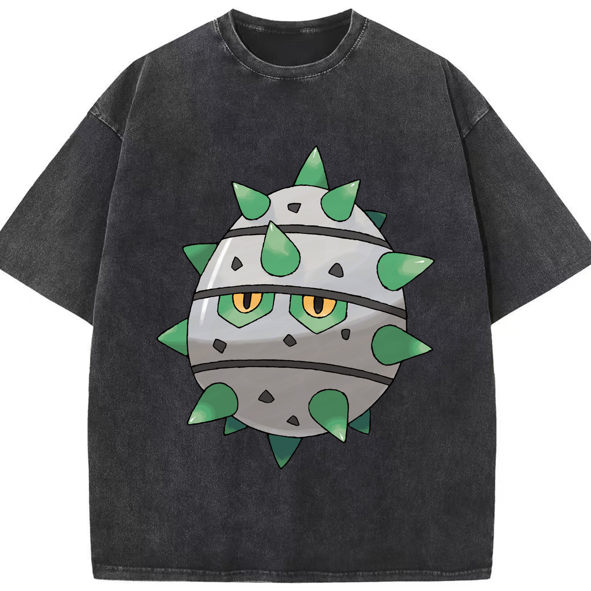 （画像用） ポケットモンスター Pokémon 綿100% ヴィンテージ風 半袖Tシャツ（フロントプリント）