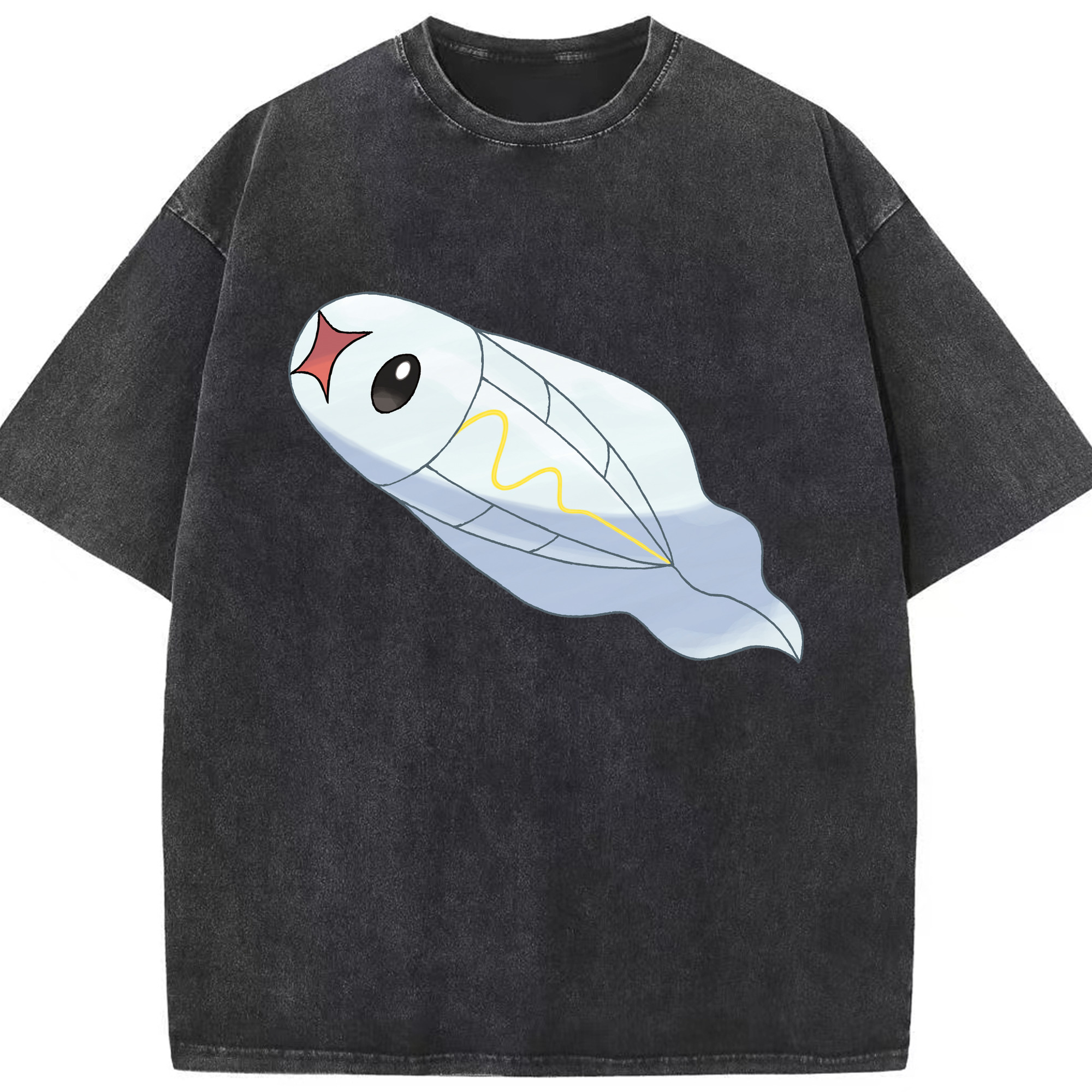 （画像用） ポケットモンスター Pokémon 綿100% ヴィンテージ風 半袖Tシャツ（フロントプリント）