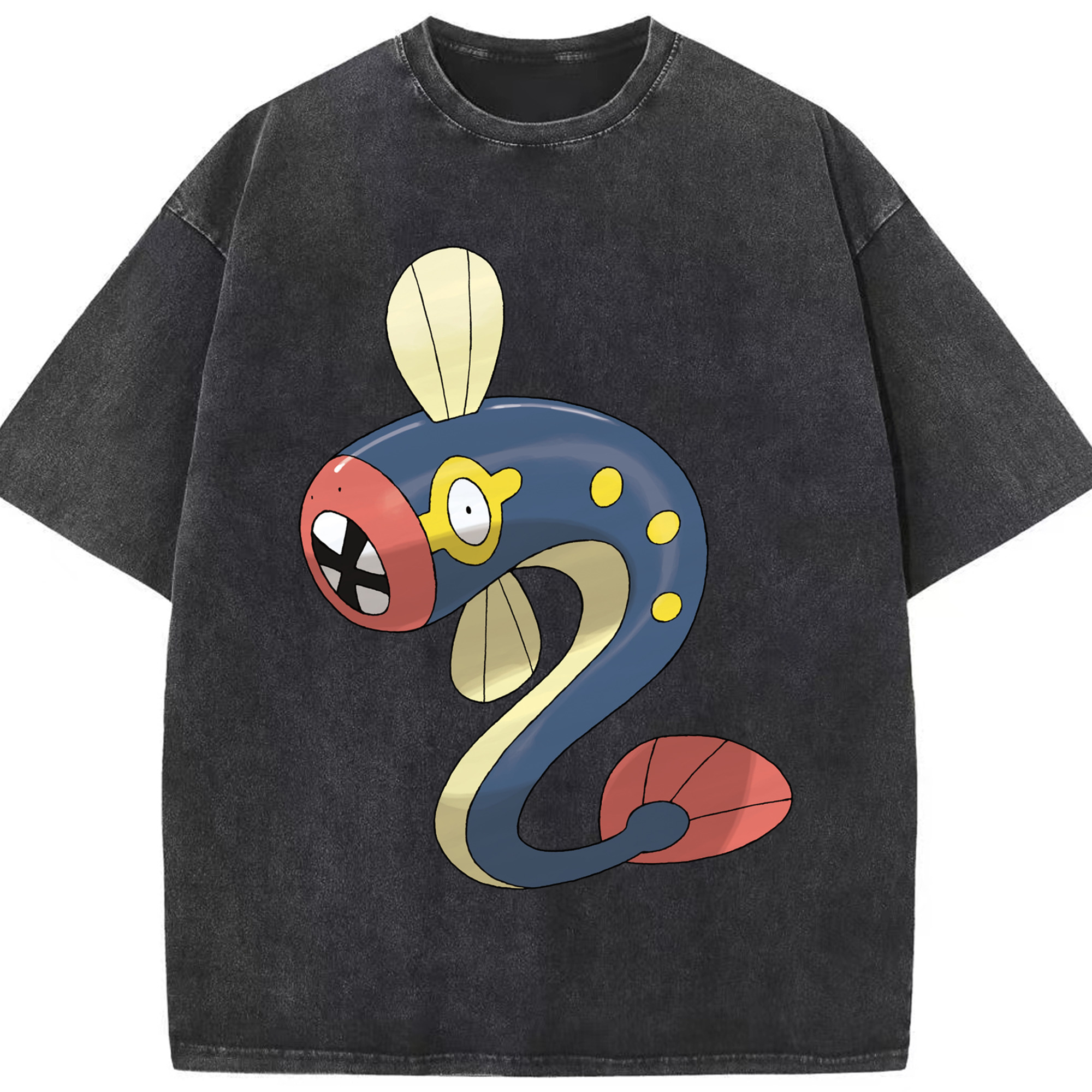 （画像用） ポケットモンスター Pokémon 綿100% ヴィンテージ風 半袖Tシャツ（フロントプリント）