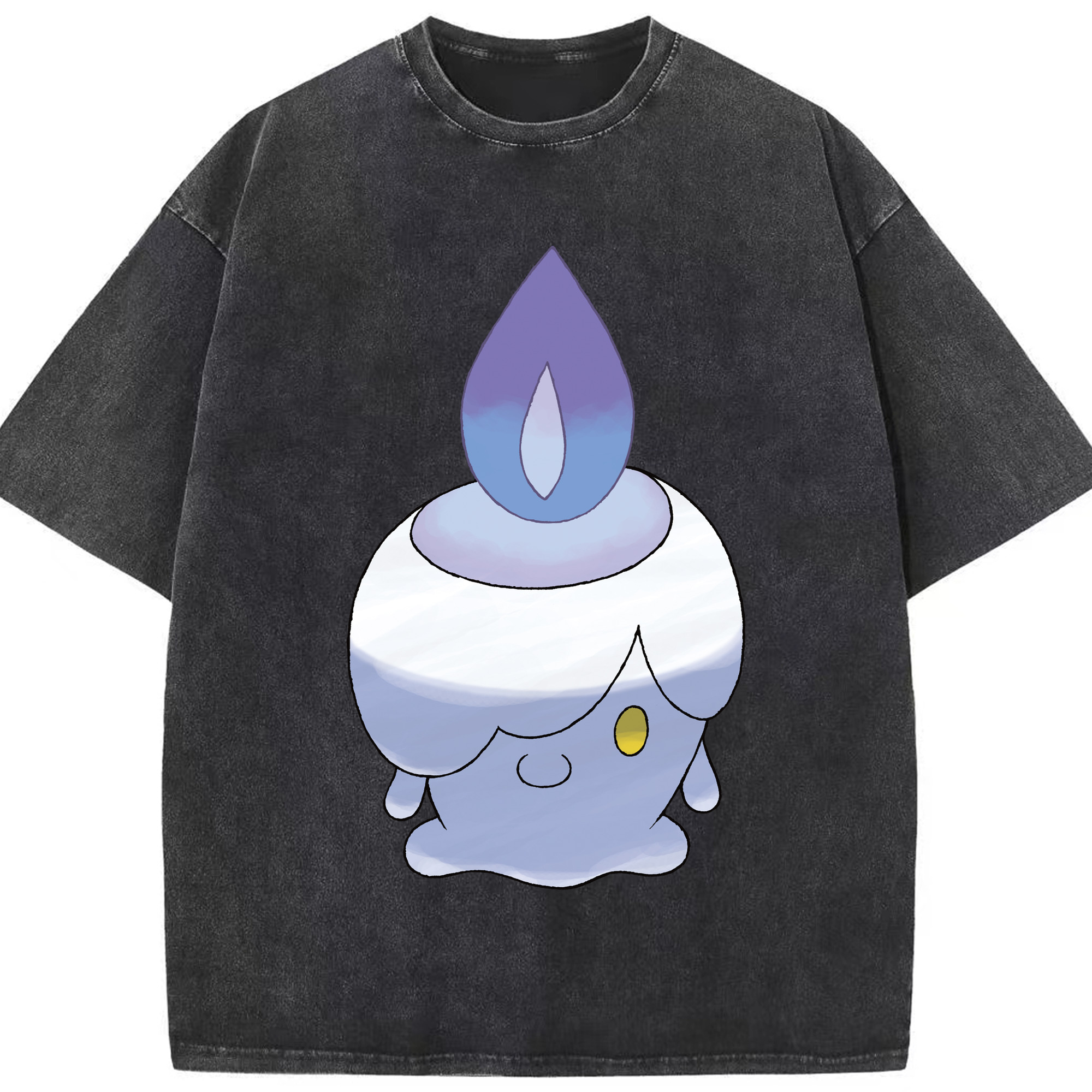 （画像用） ポケットモンスター Pokémon 綿100% ヴィンテージ風 半袖Tシャツ（フロントプリント）